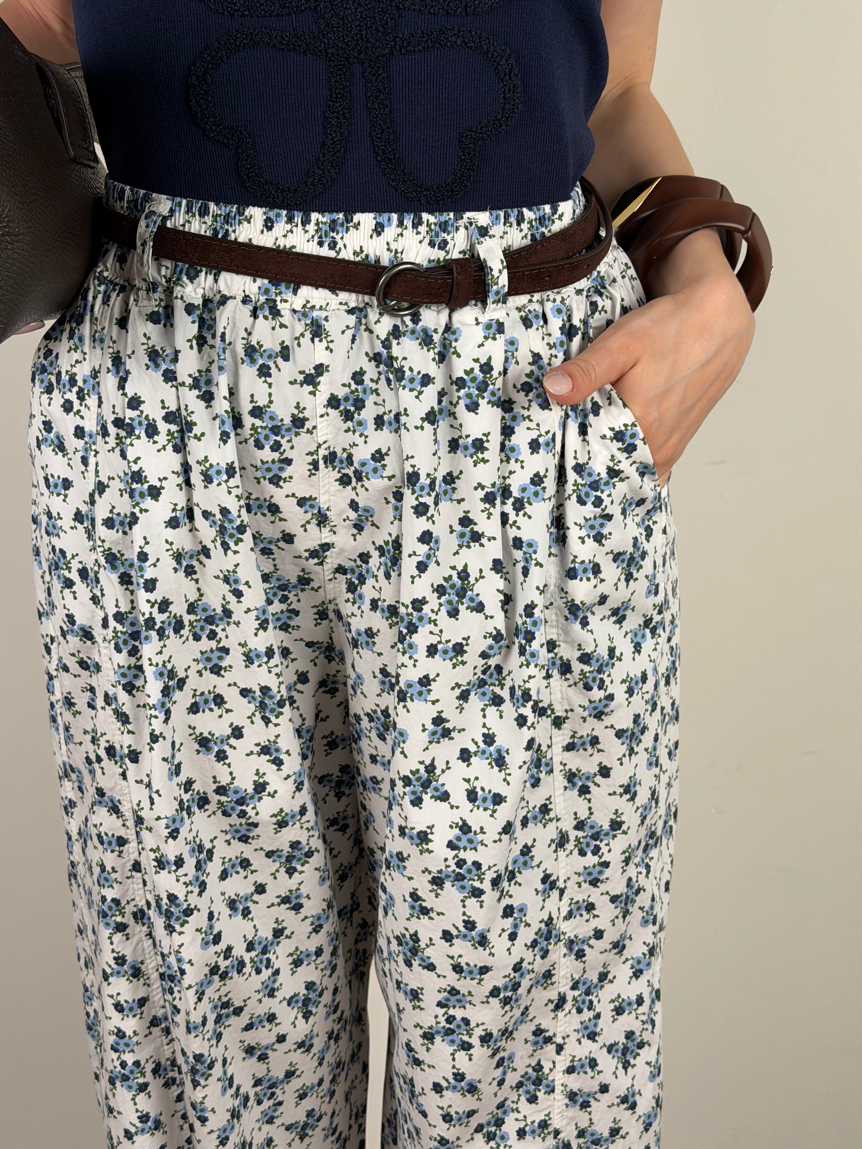 Pantalone Ines blu