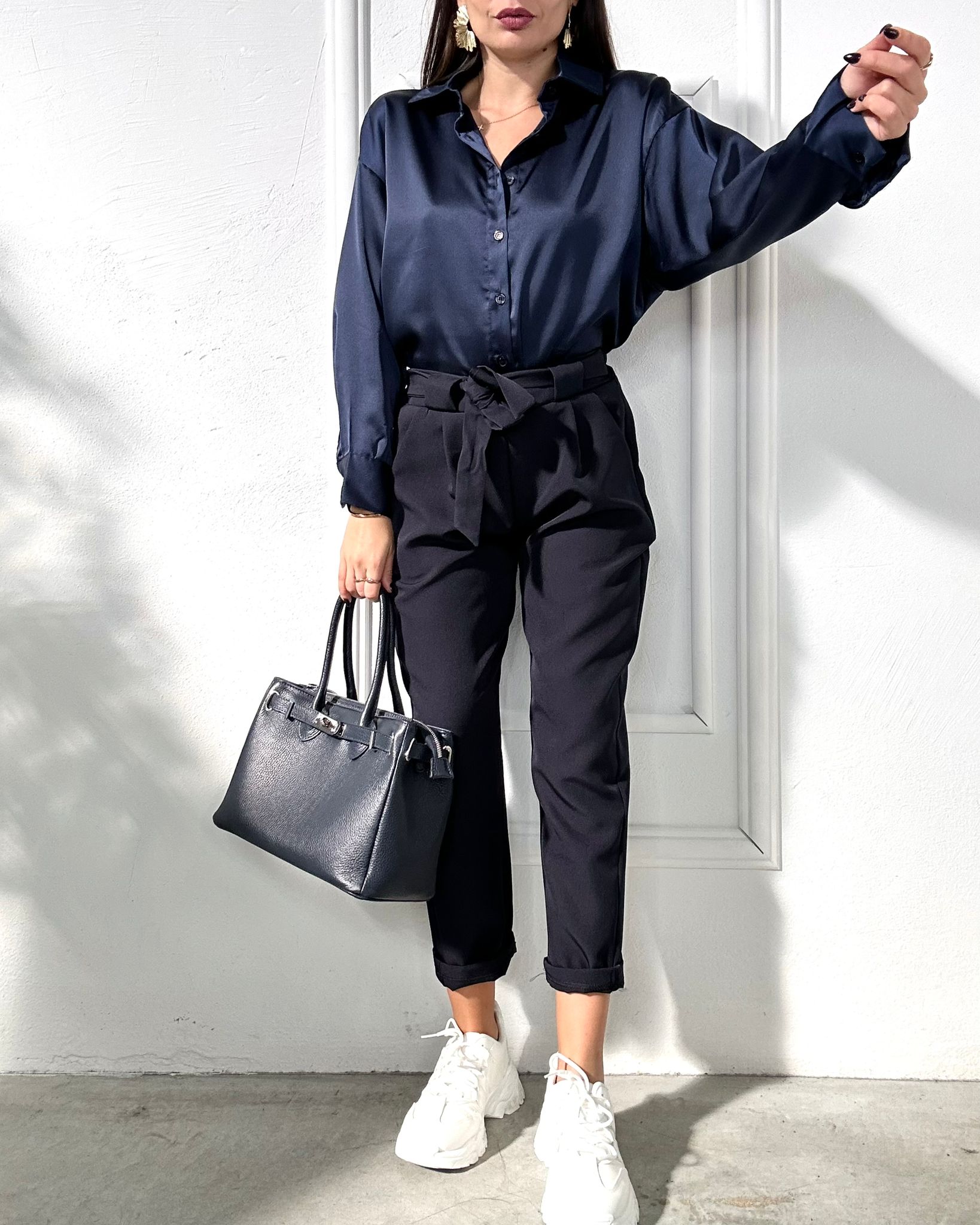 Camicia Mon Amour blu