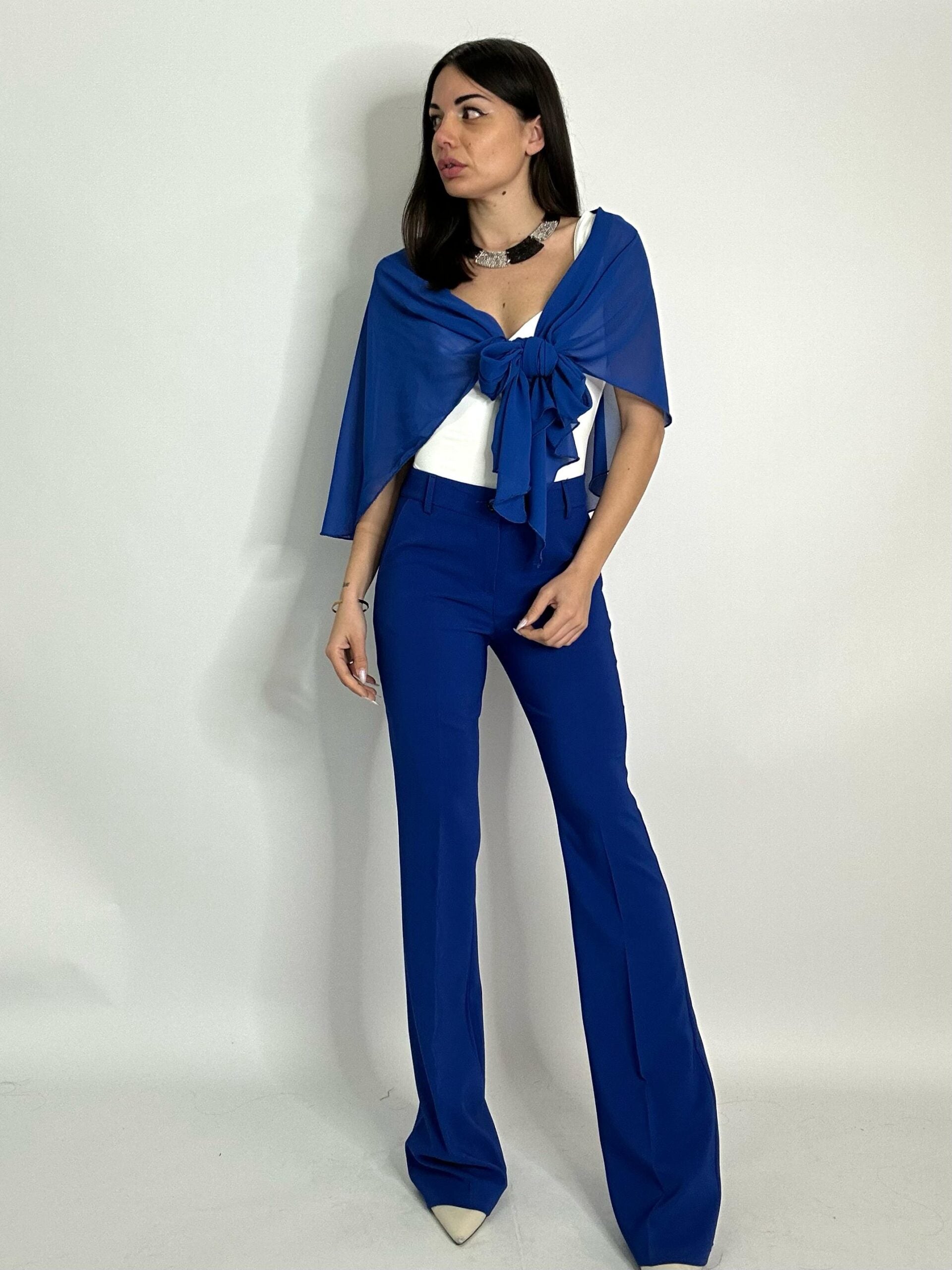 PANTALONE JULIA 999 blu elettrico