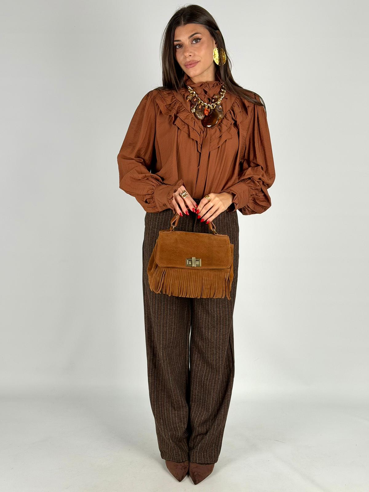 Camicia Agata coccio