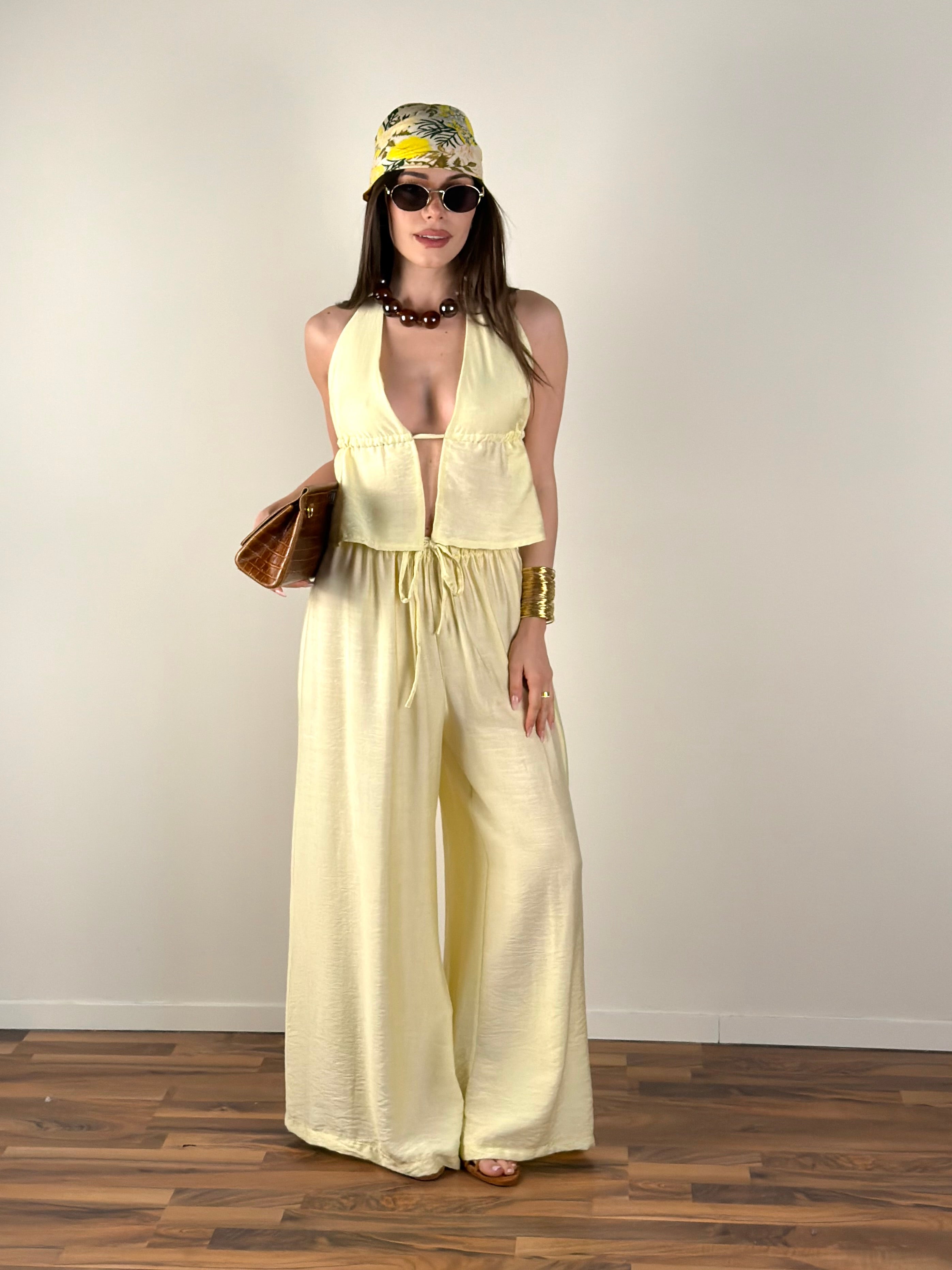 Completo Positano giallo