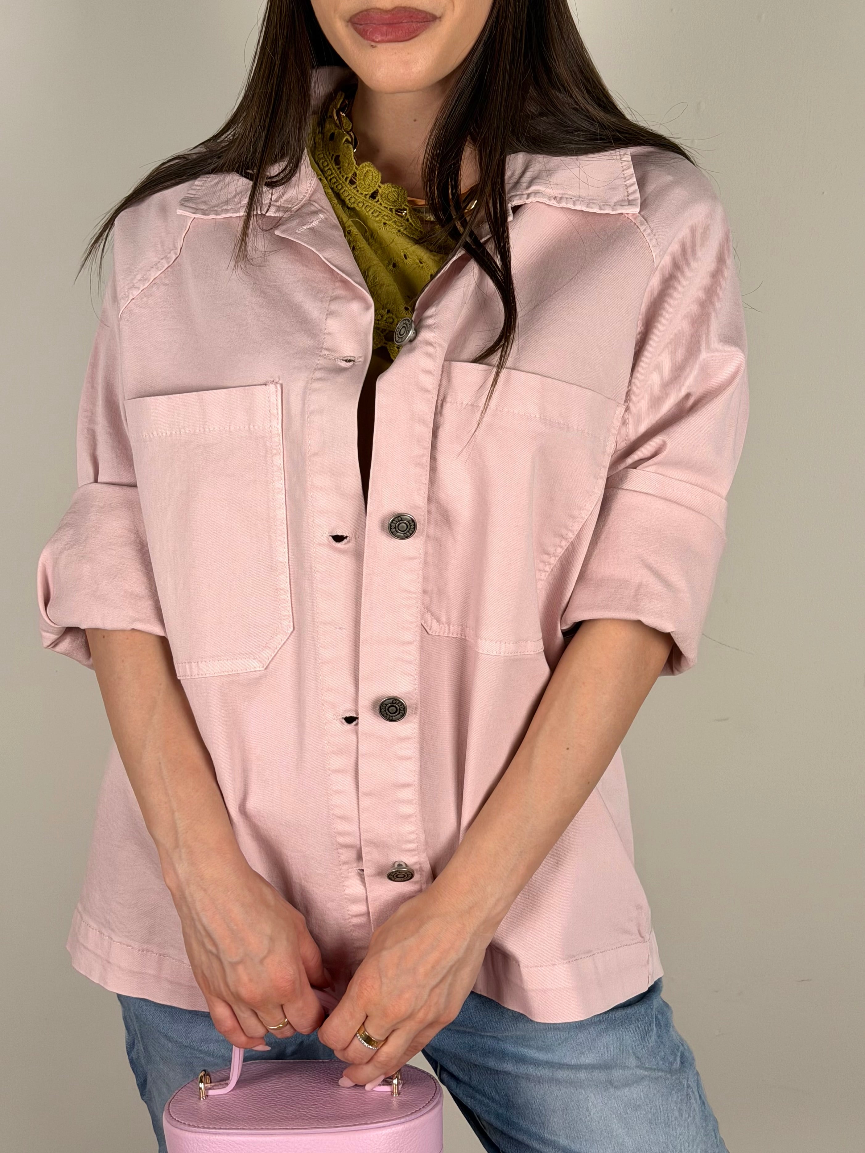 Camicia Eclissi rosa