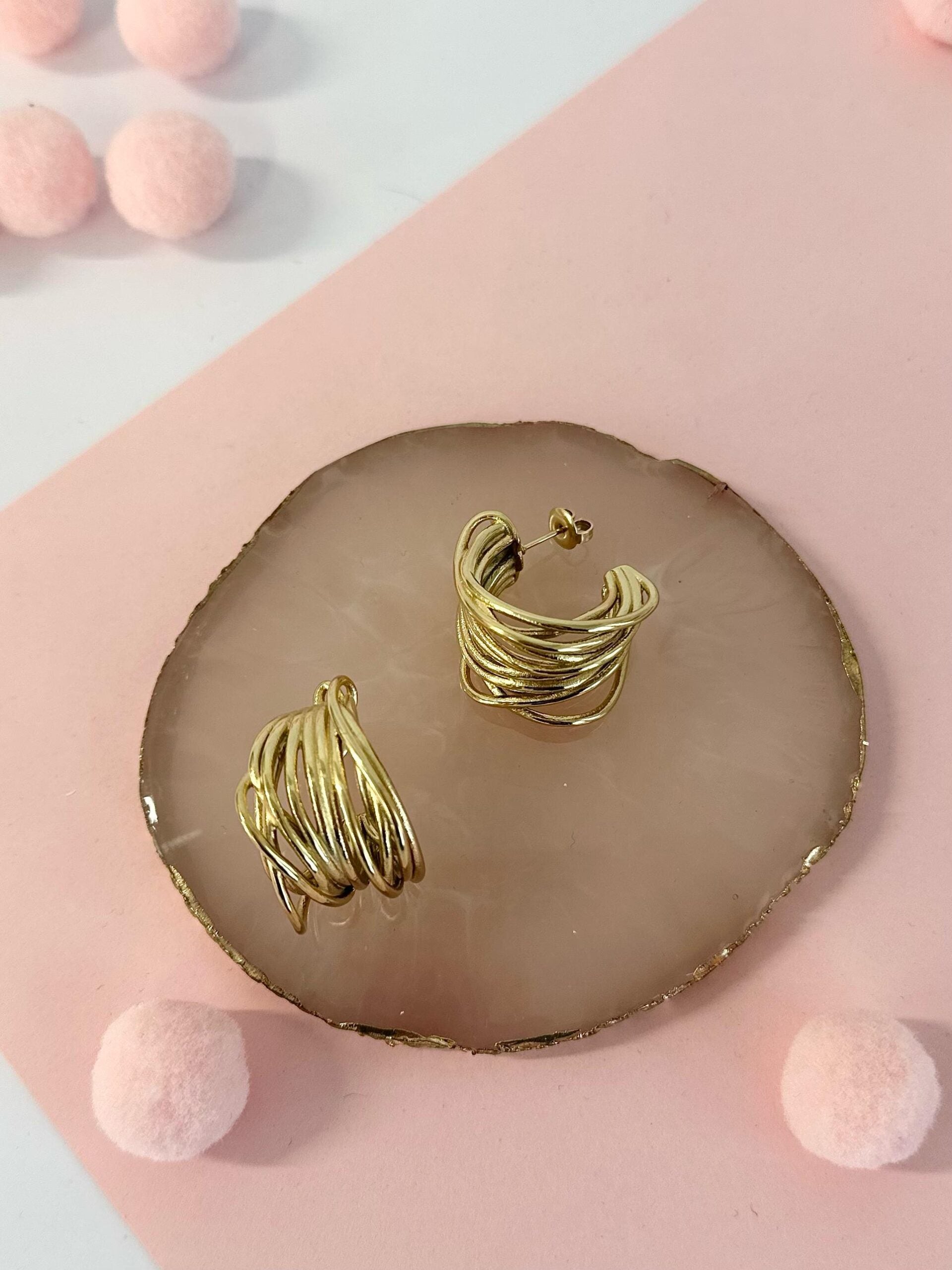 Orecchini mille fili