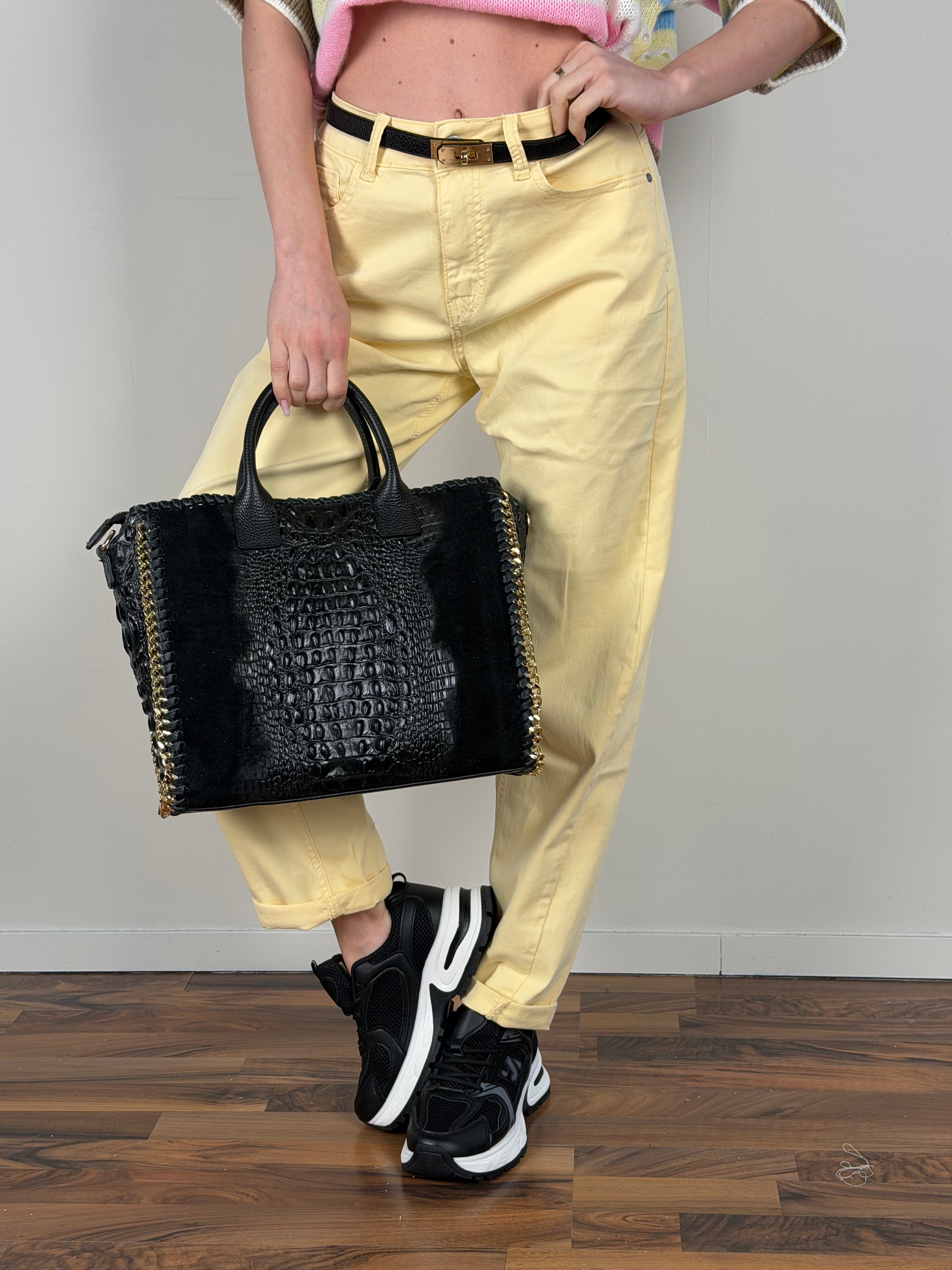Jeans Kira giallo