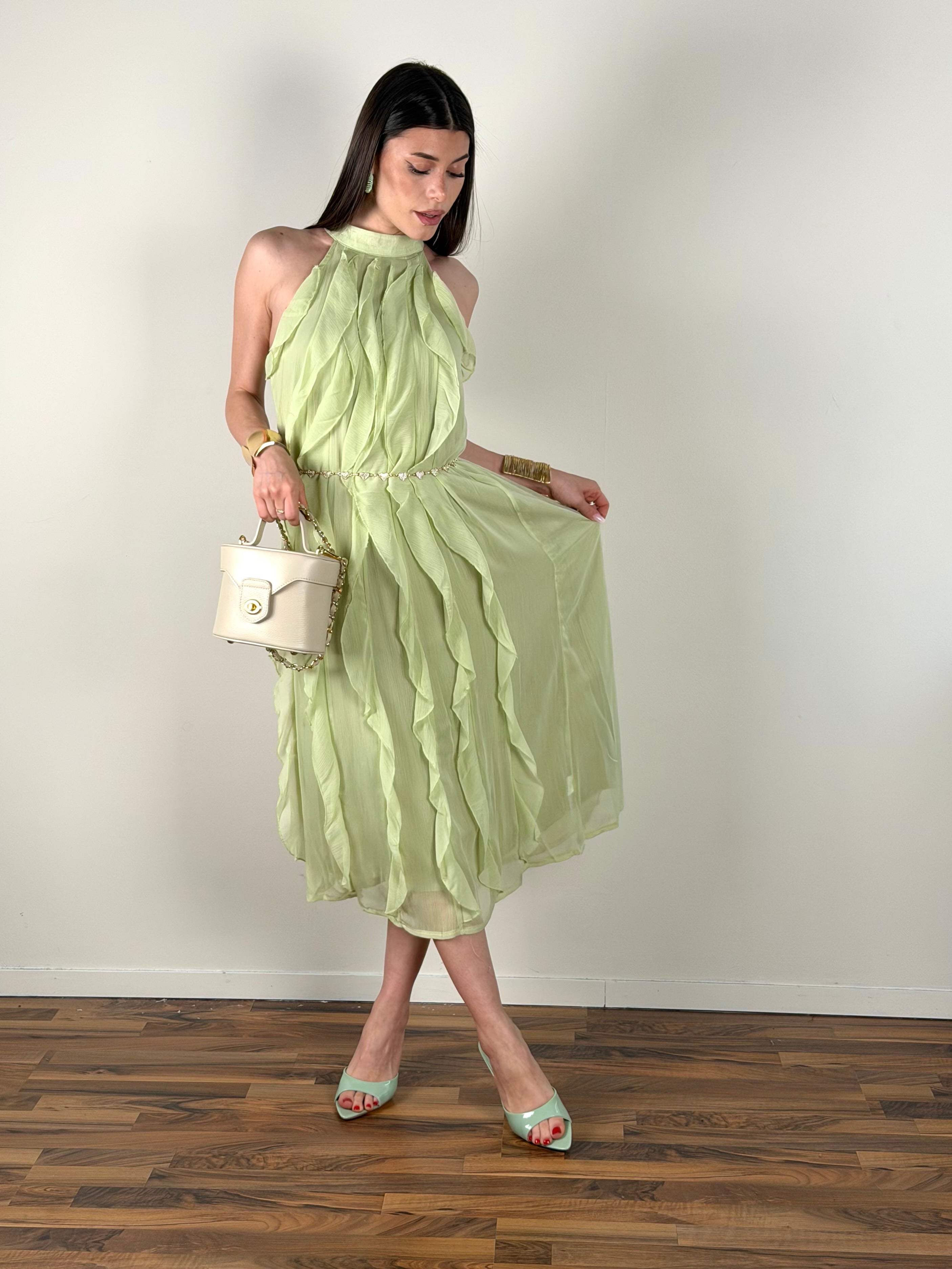 Abito Costanza verde