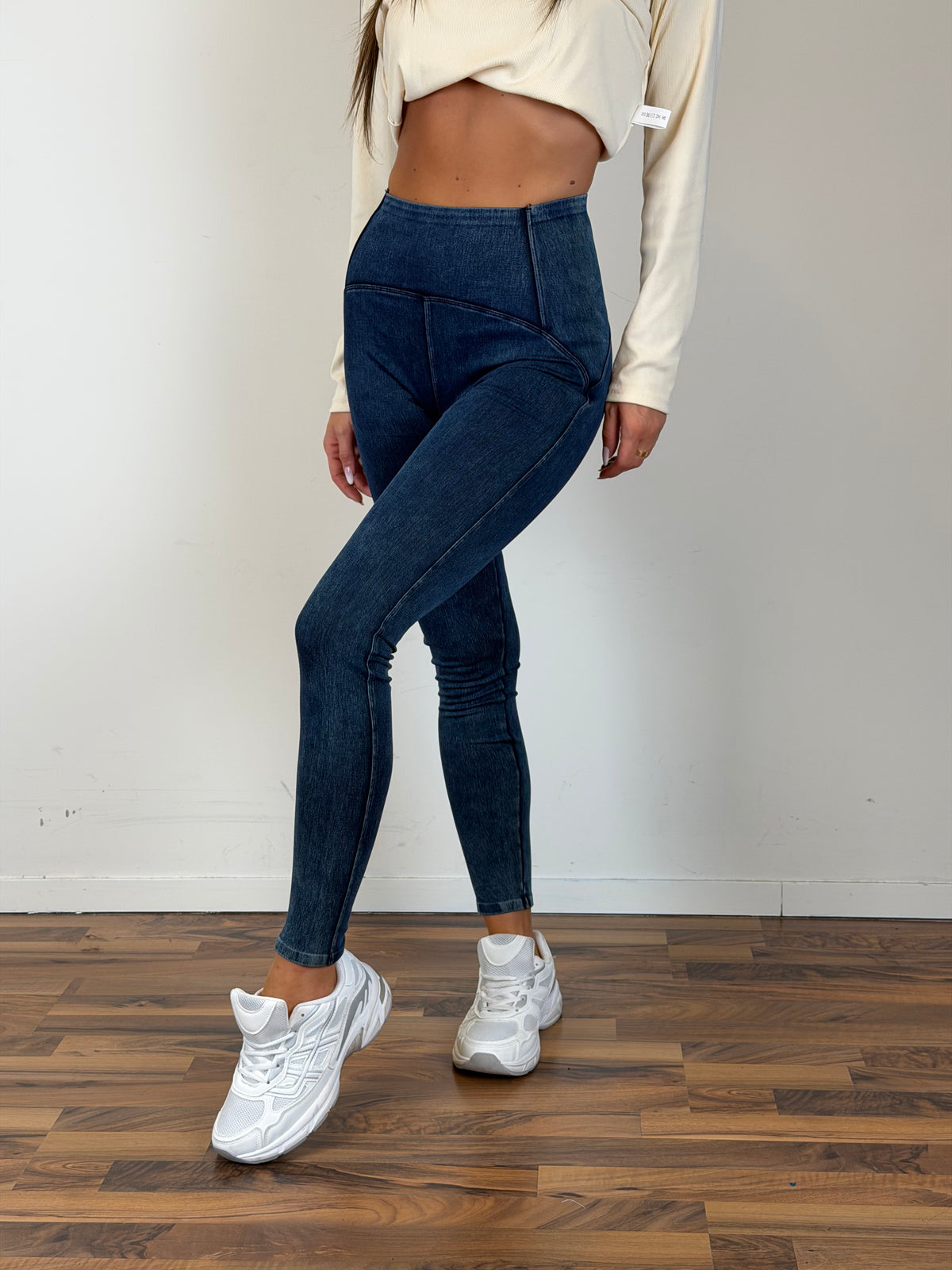 Leggins Blu denim