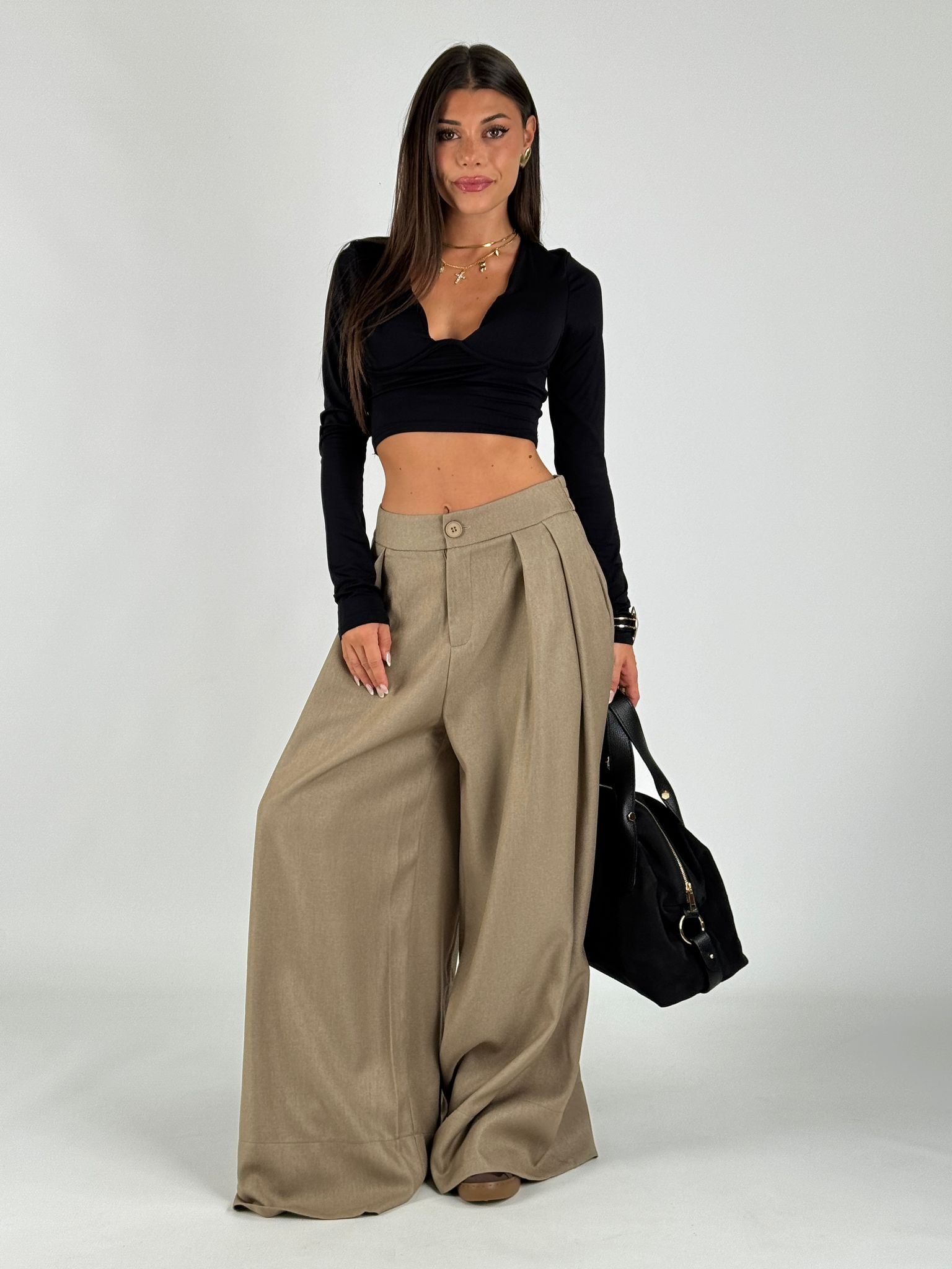 Pantalone Elena beige