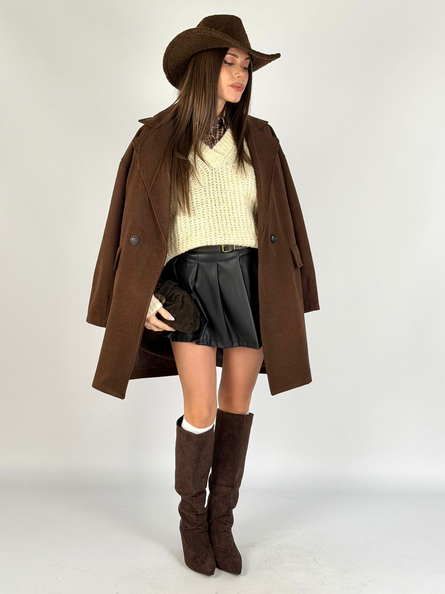 Cappotto bonton moro