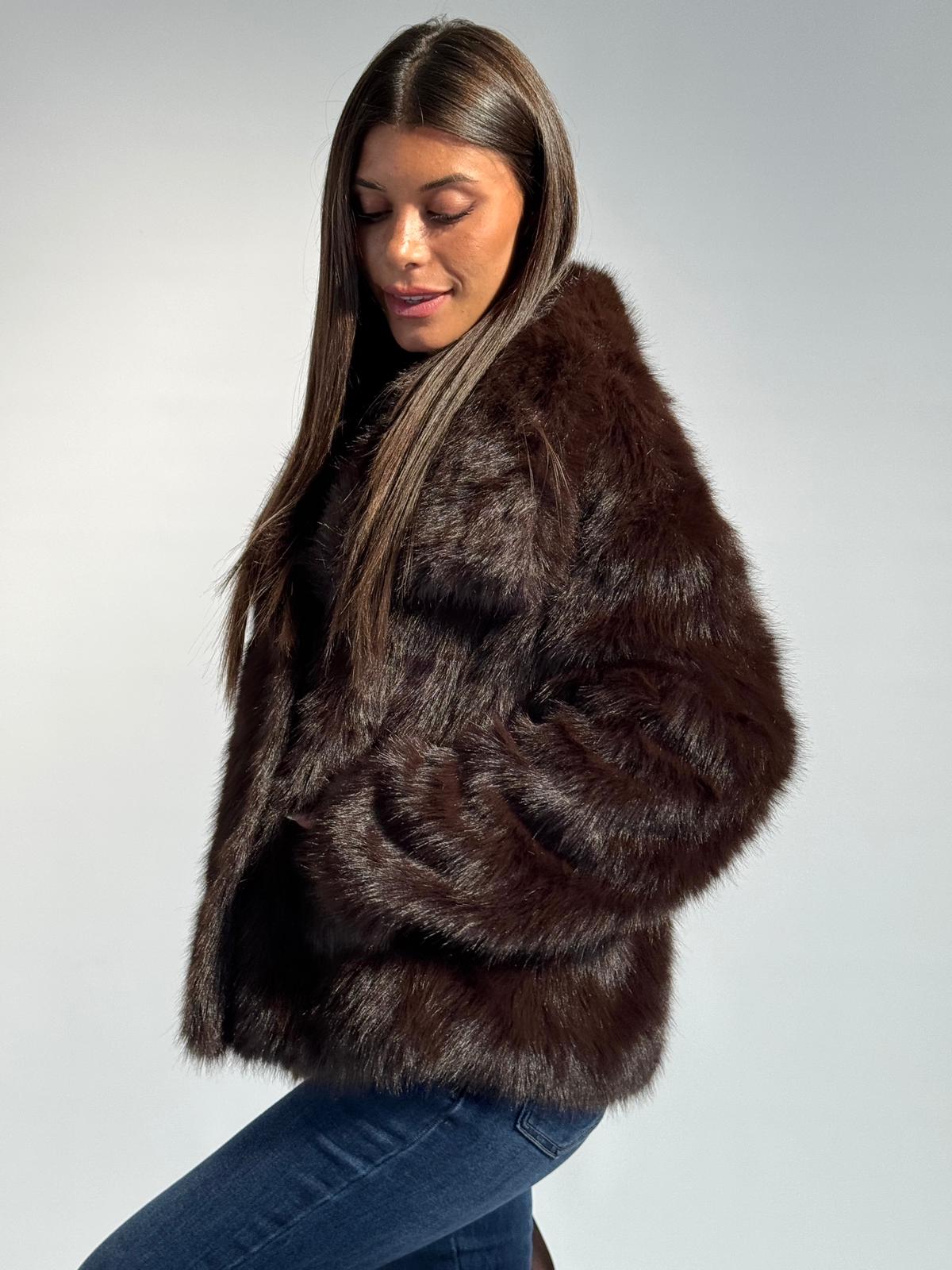 Pelliccia Gemma moro