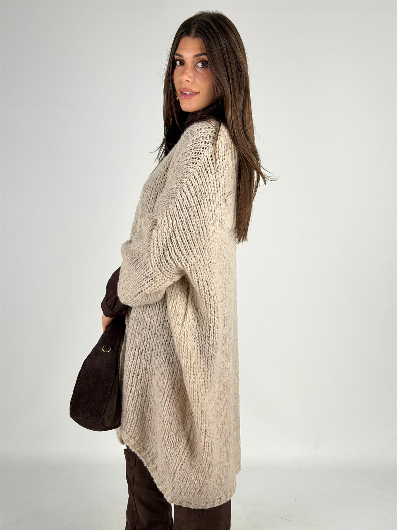 Abito/maglione Adriana beige