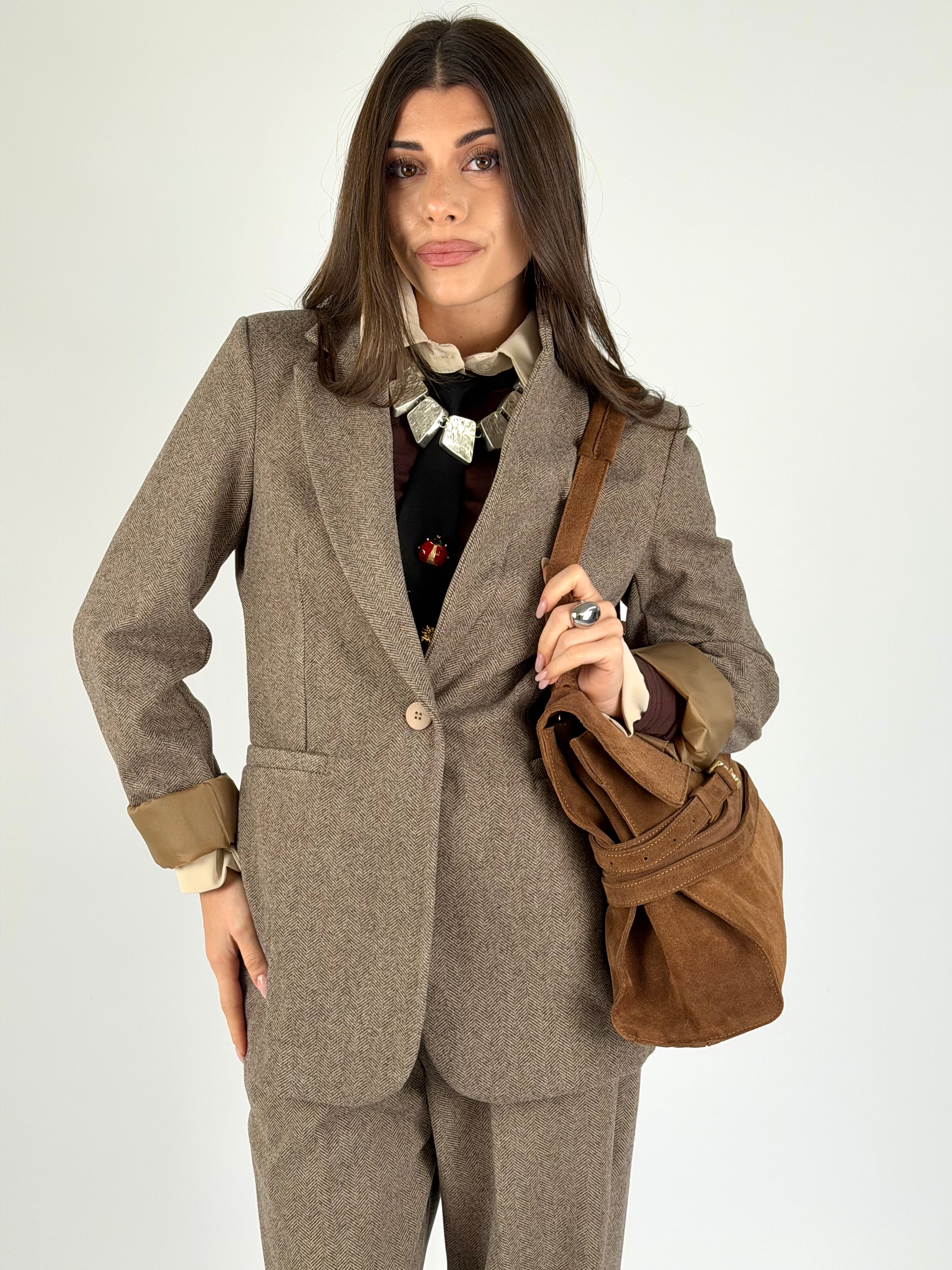 Giacca completo Lumy moro