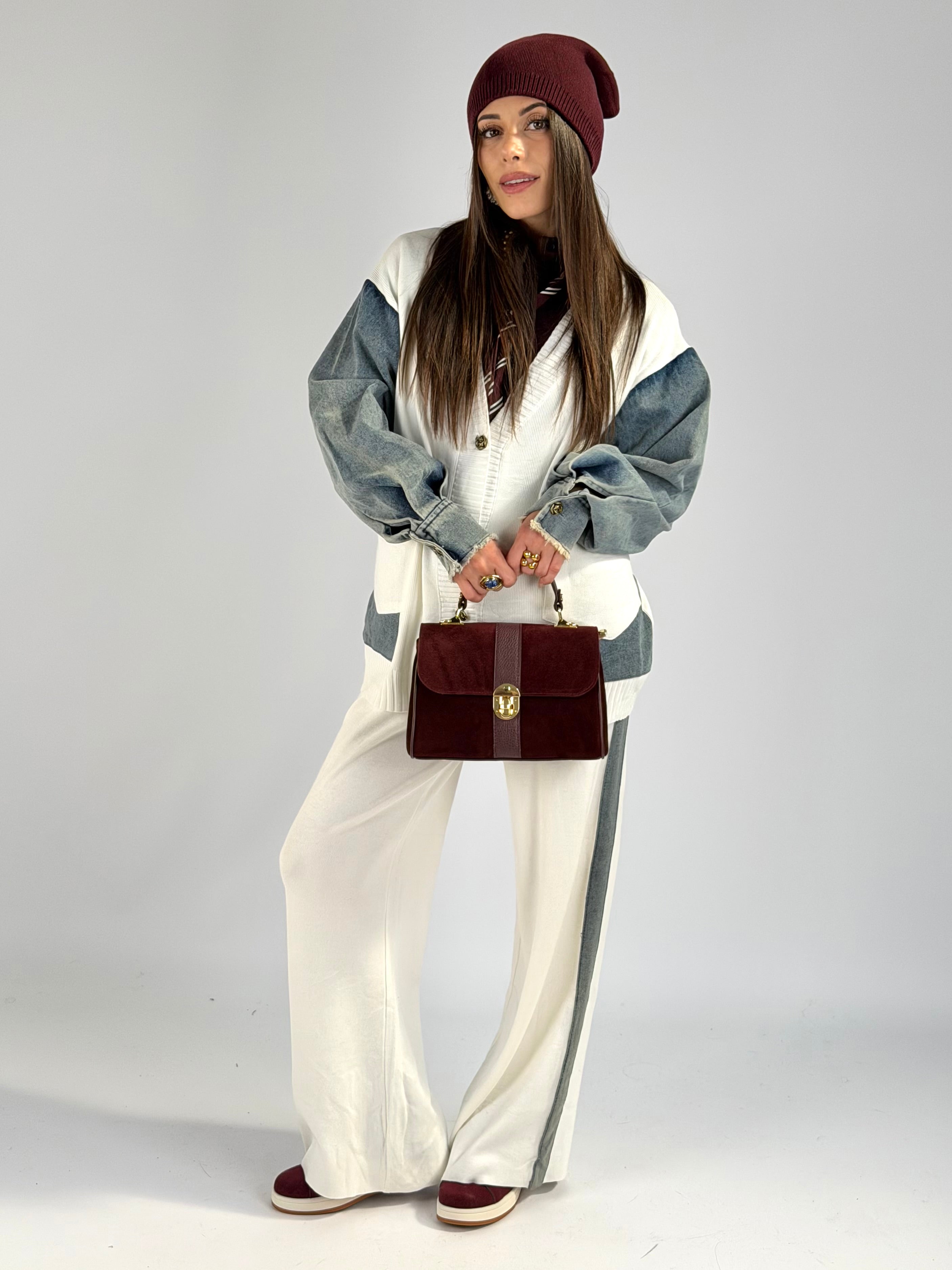 Completo sportivo doppia fantasia denim