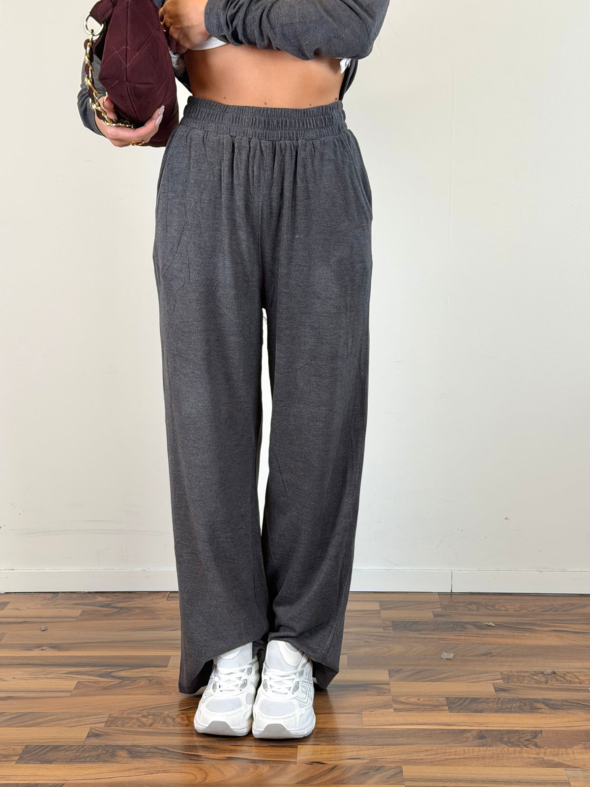 Pantalone tuta Zoe grigio
