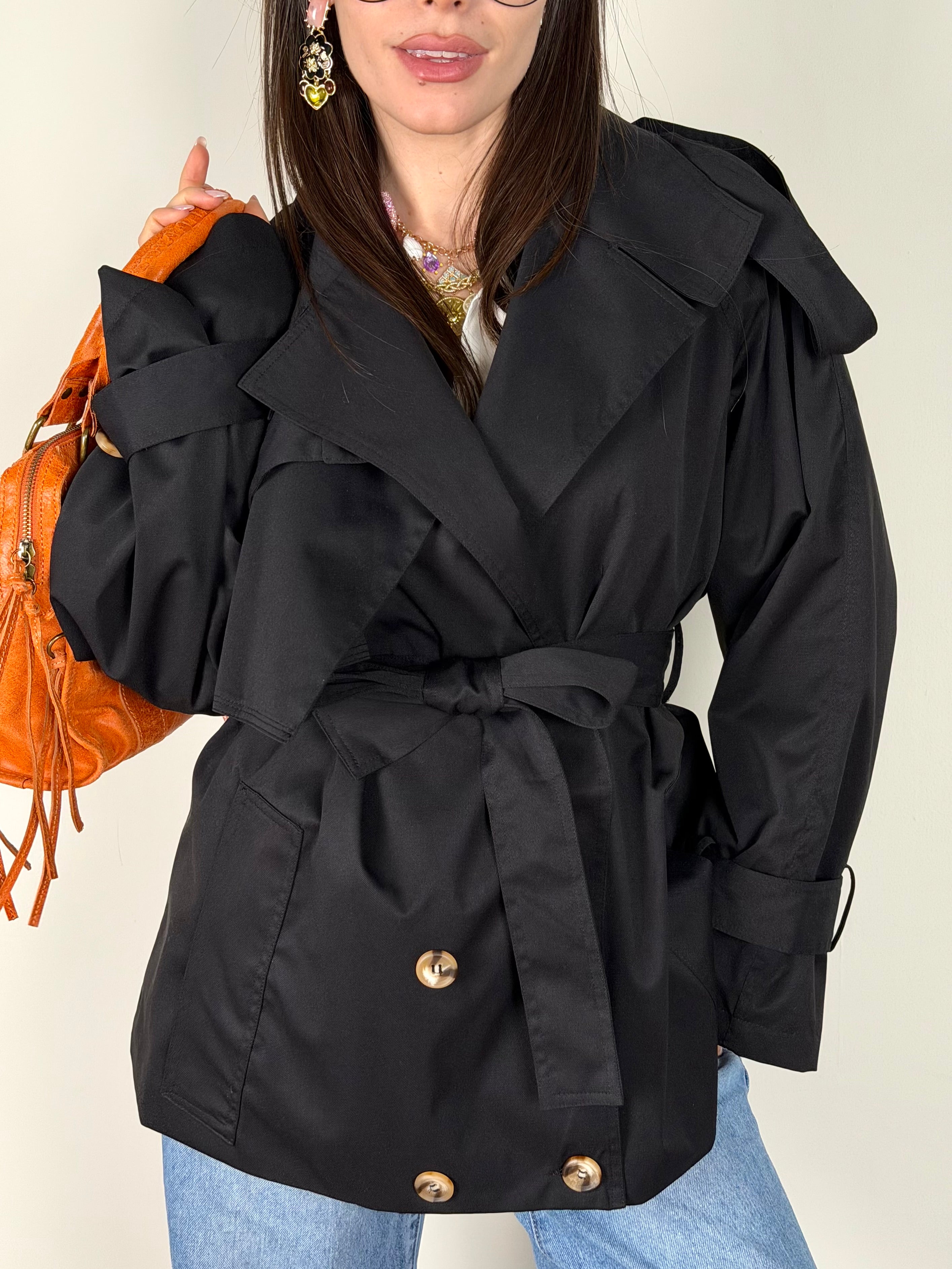 Trench Sheila nero