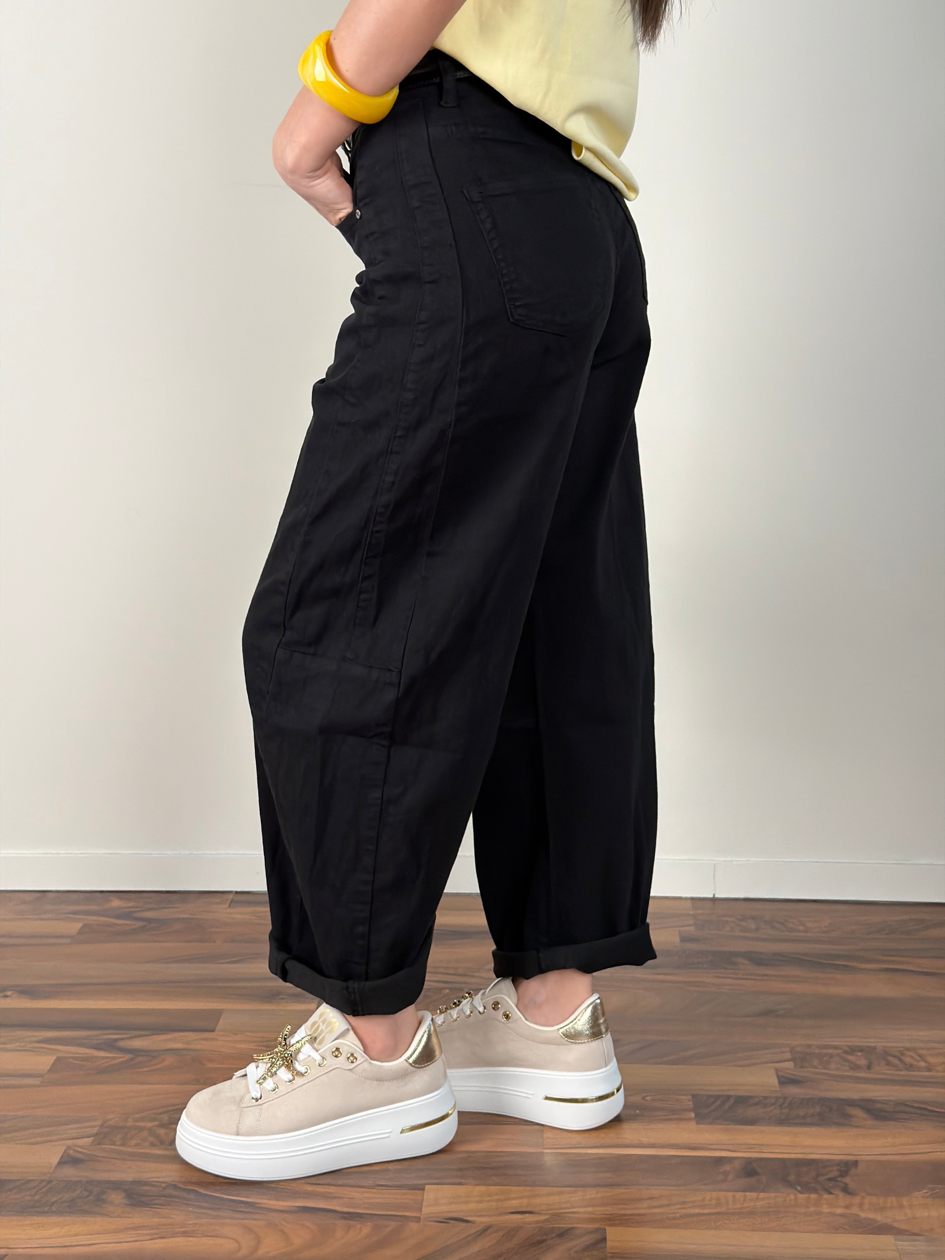 Jeans balloon colors nero