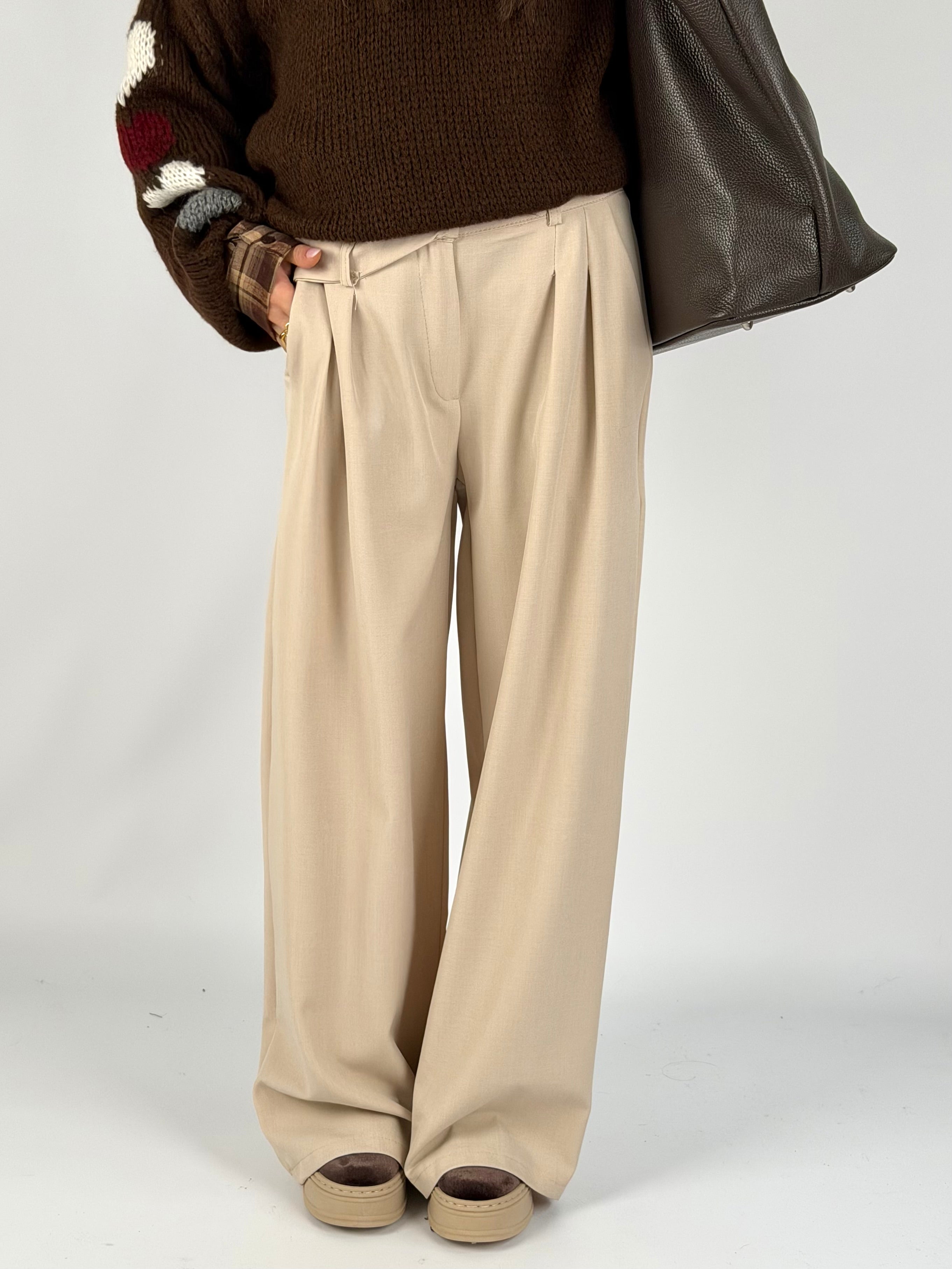 Pantalone Elettra beige