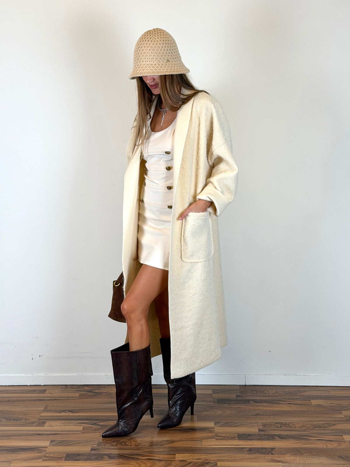 Cappotto Chloe panna