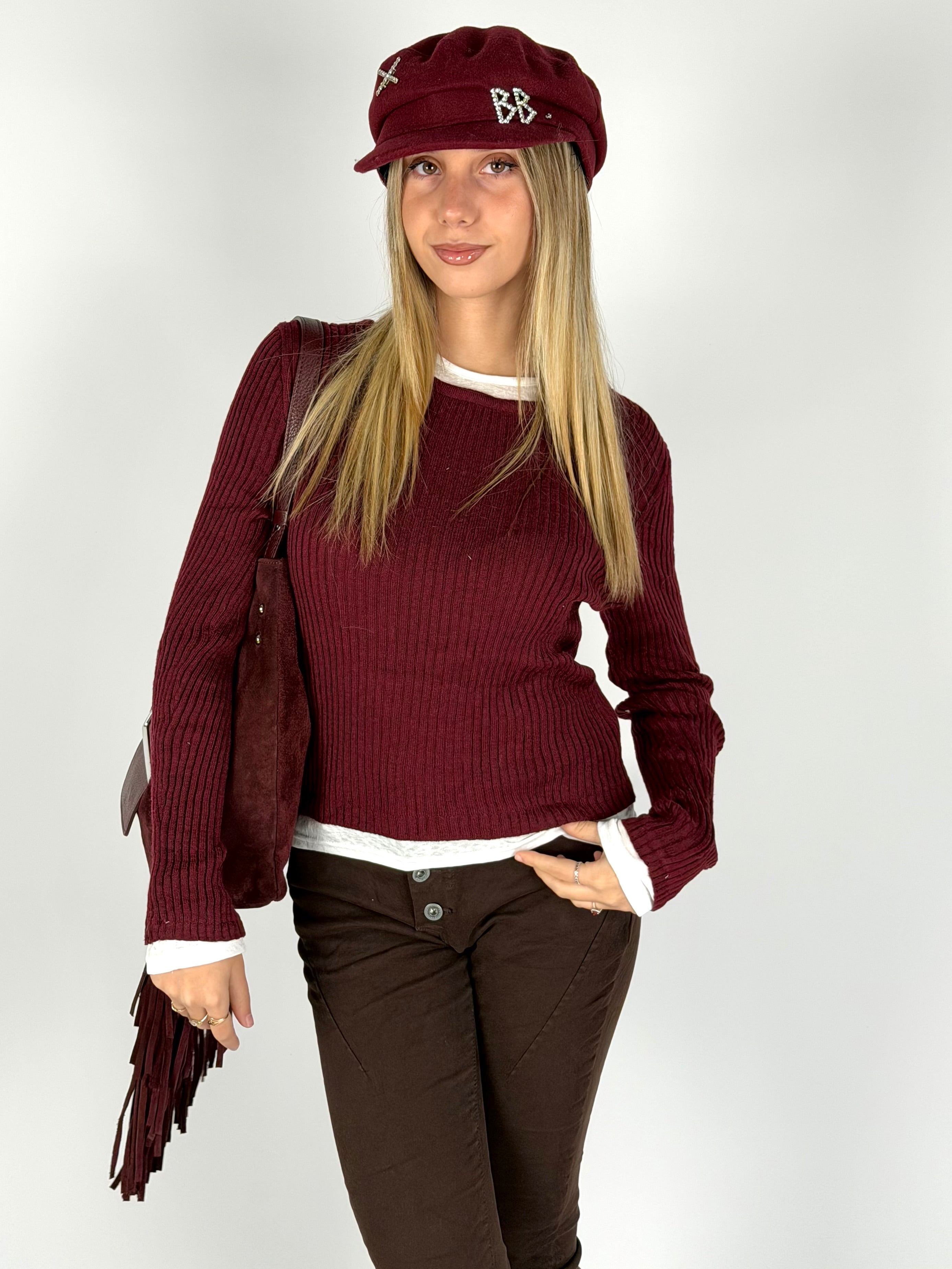 Maglia Rebel bordeaux