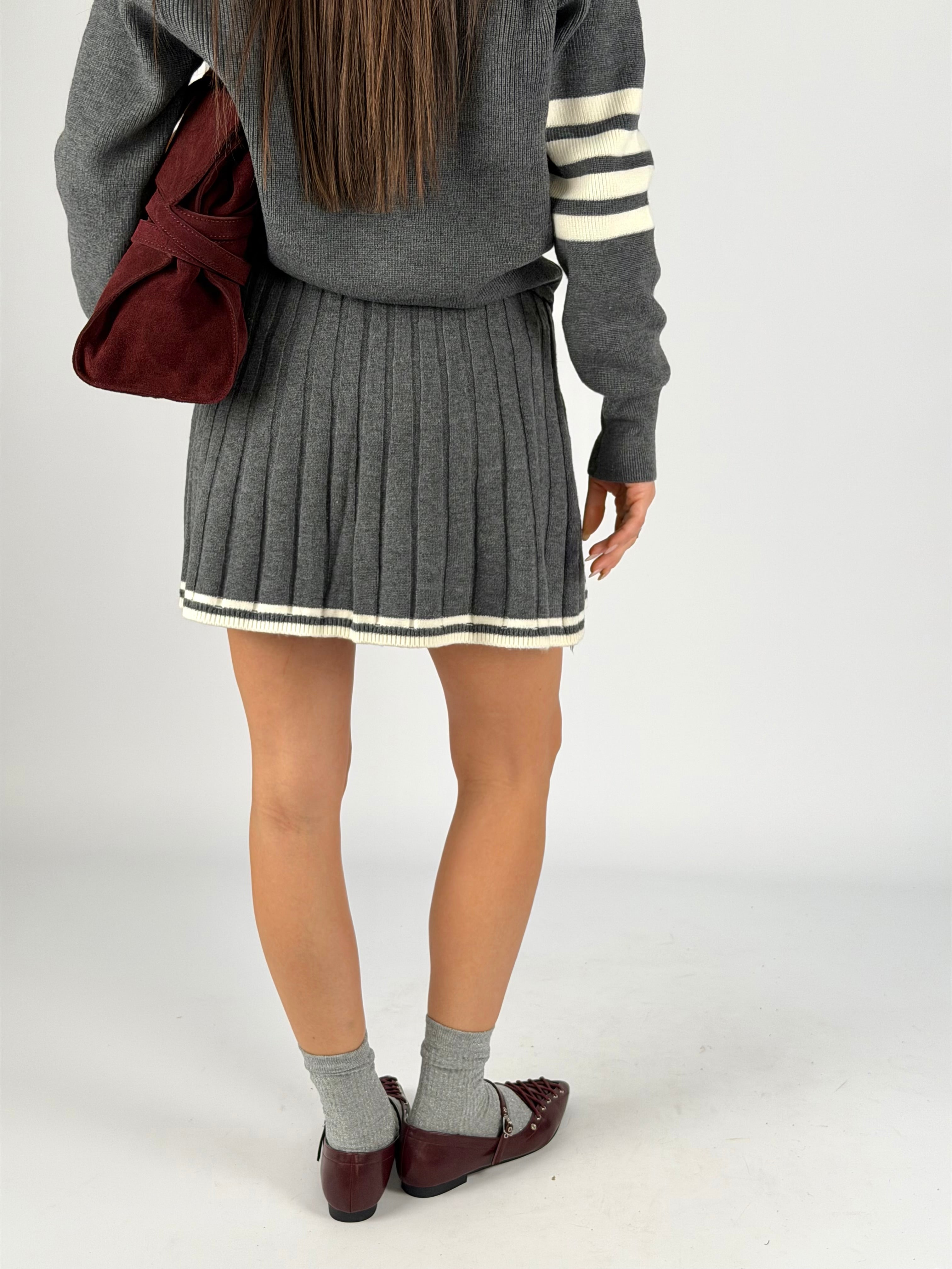 Completo Oxford grigio