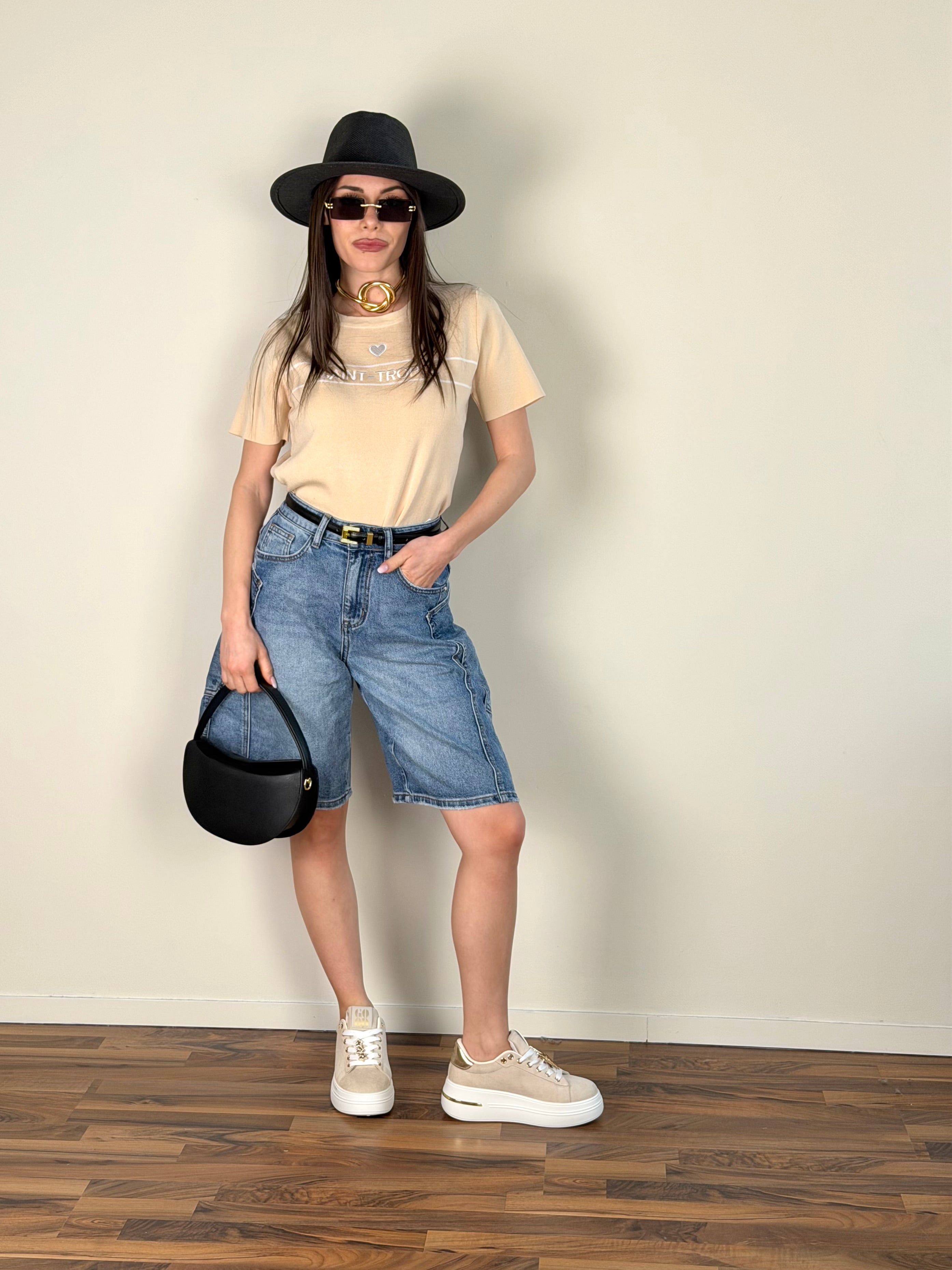 Maglia Saint-tropez beige