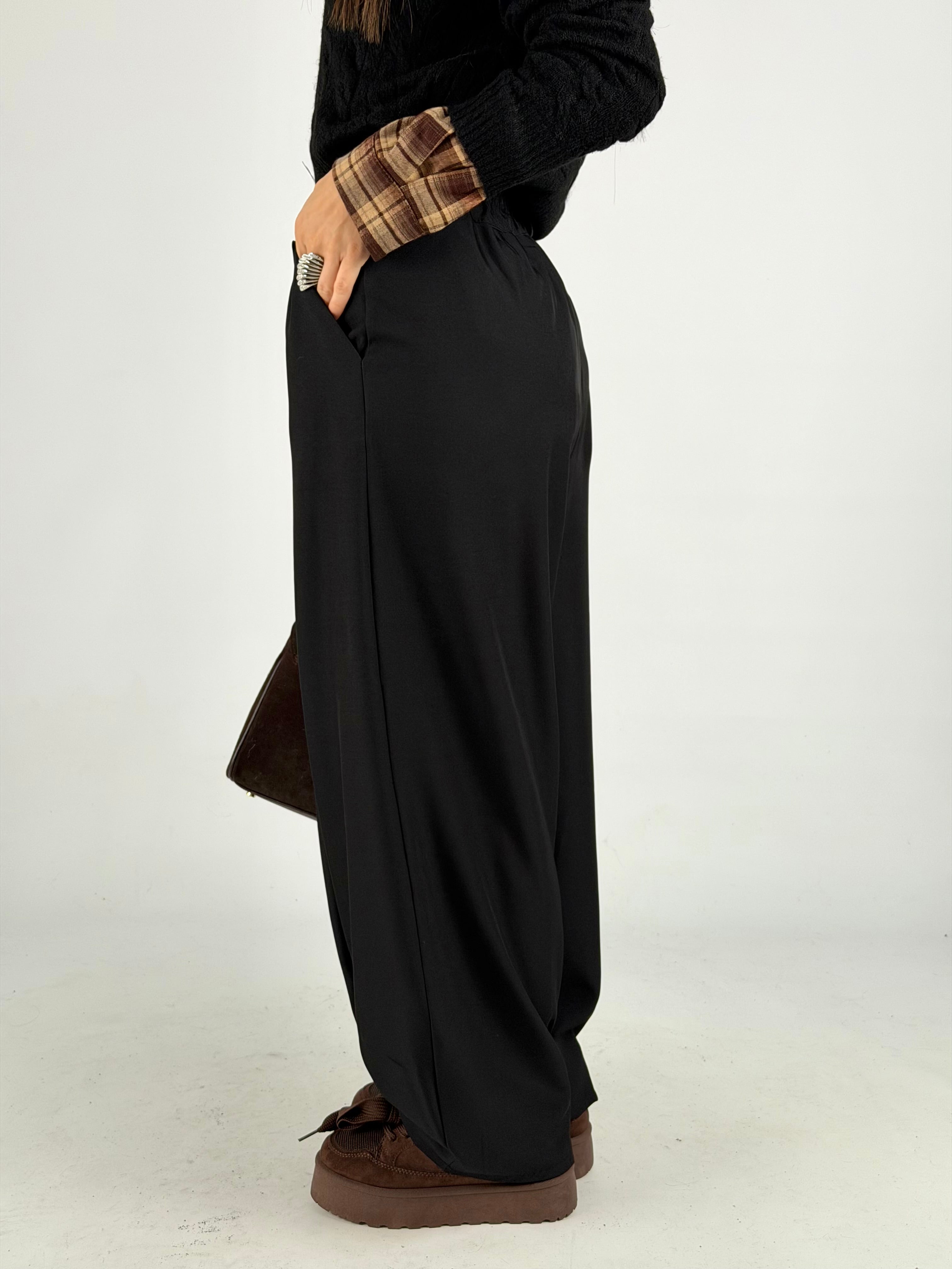 Pantalone Delia nero