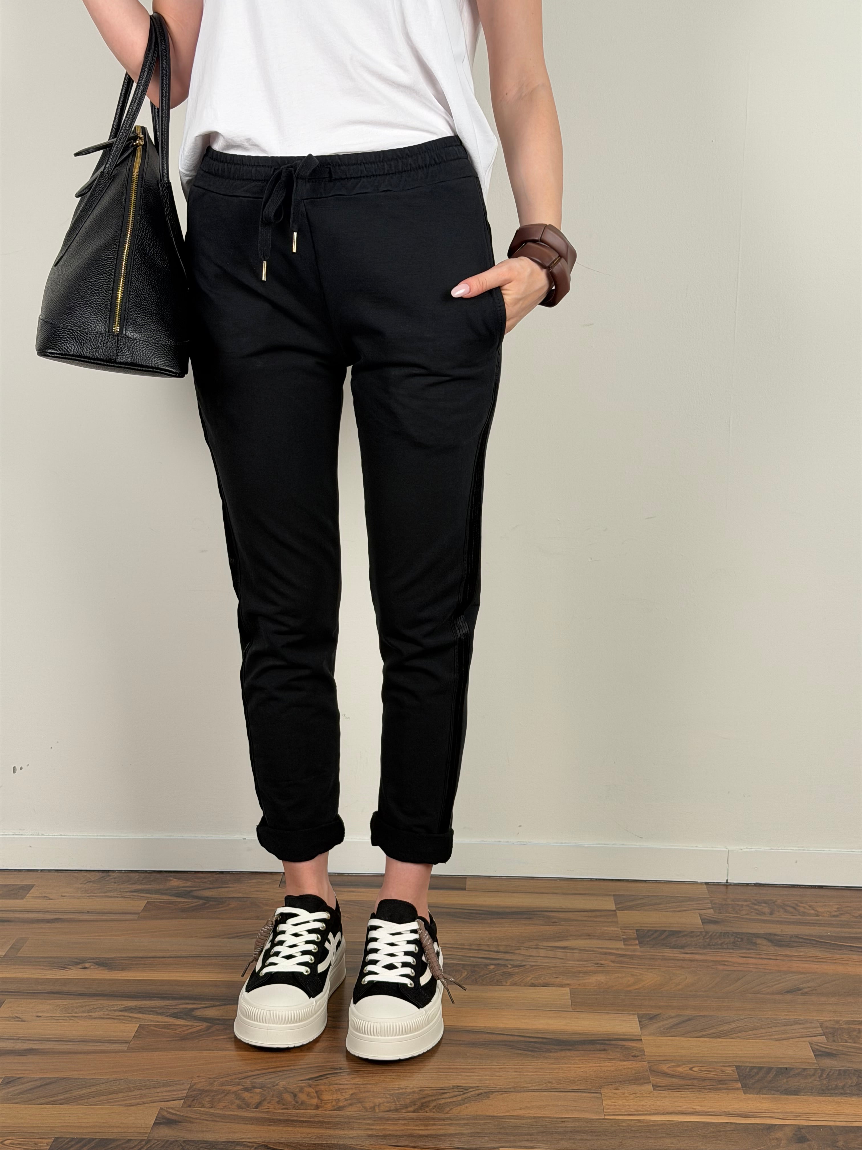 Pantalone Malibu nero