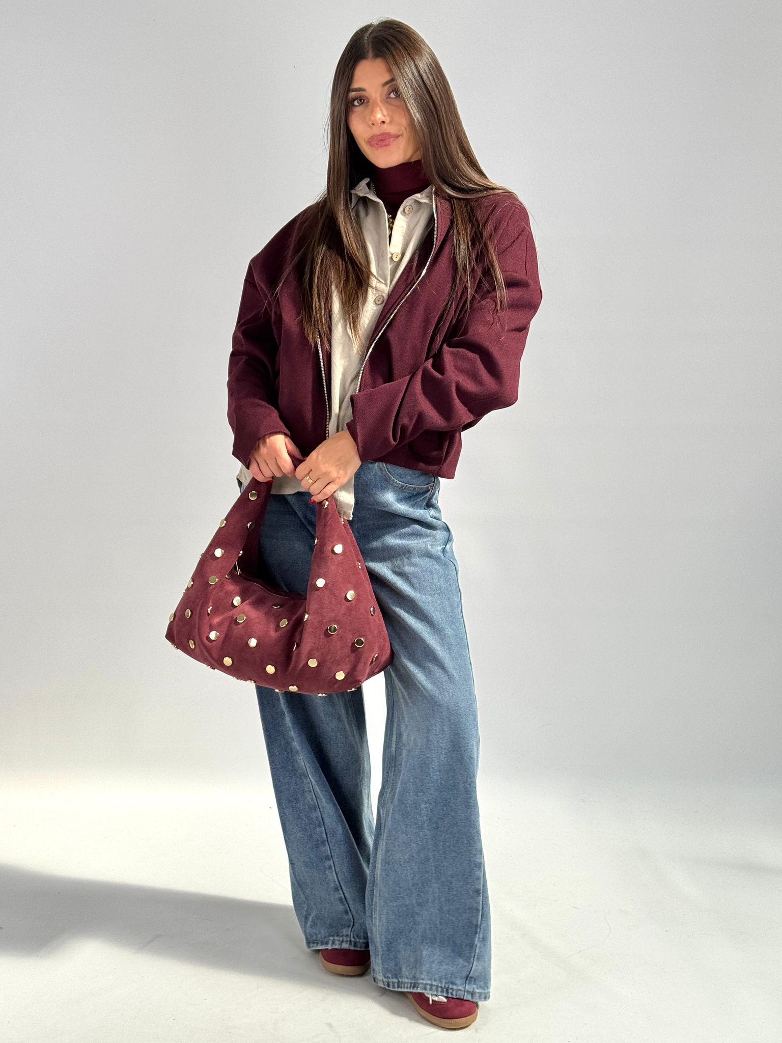 Bomber Karol bordeaux