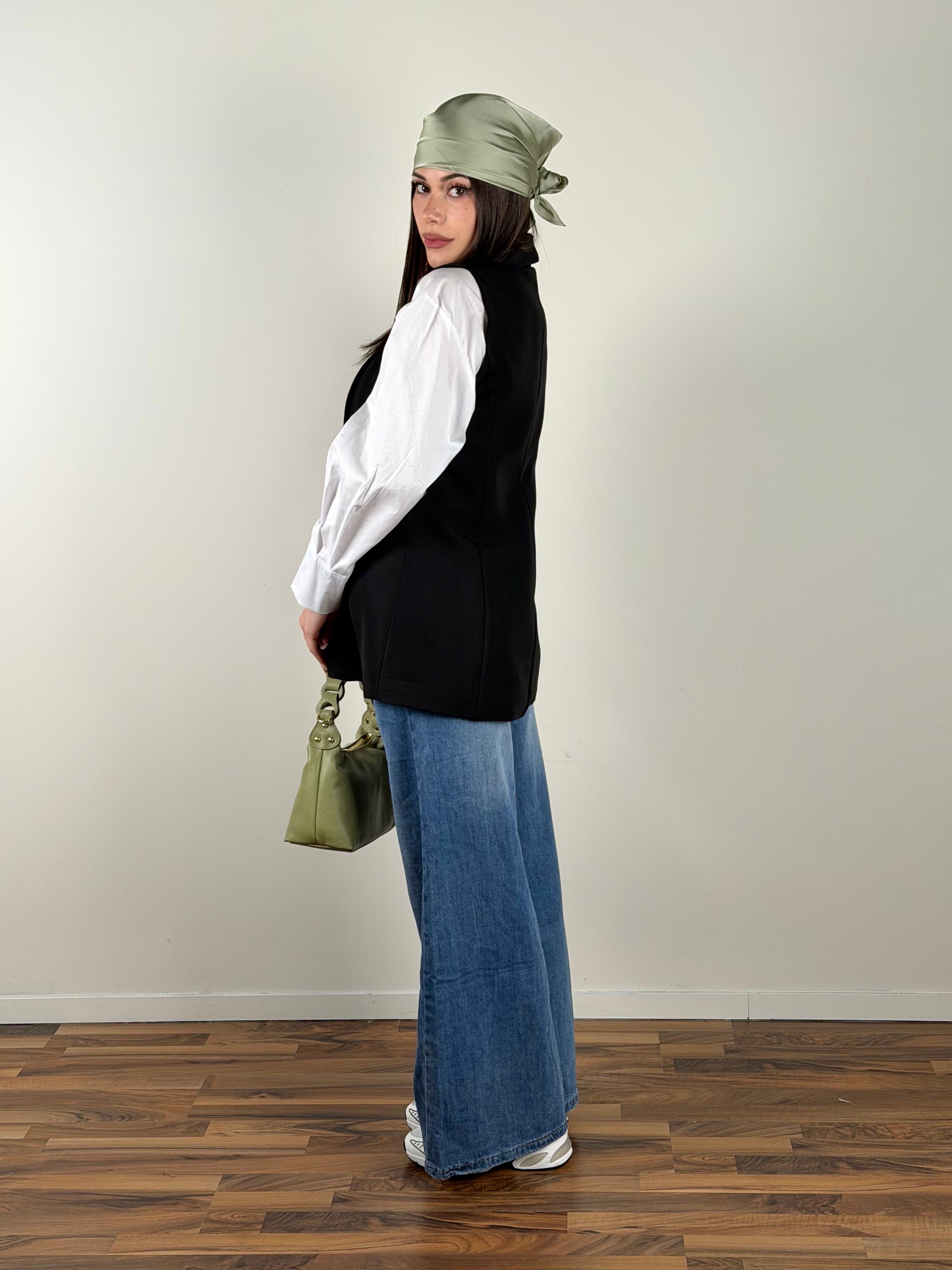 Gilet Sasha nero