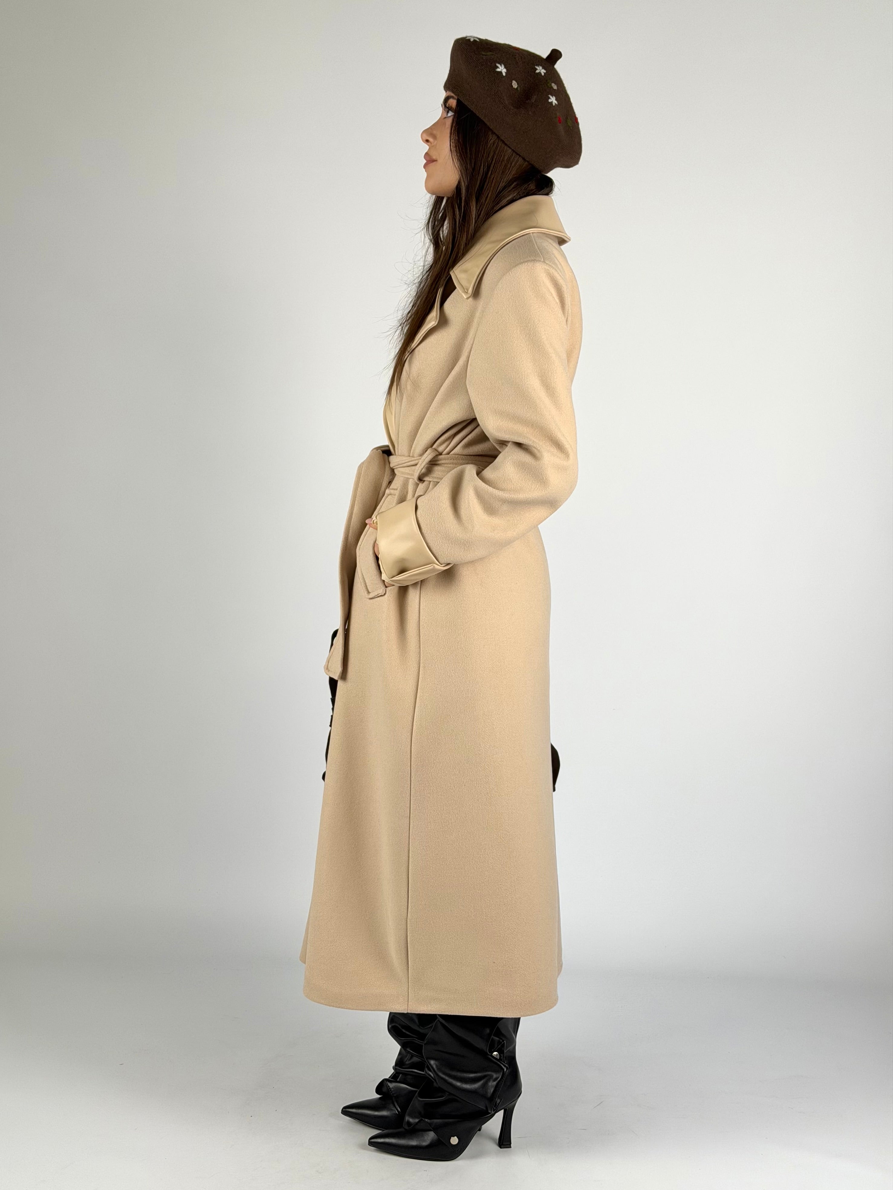 Cappotto madame beige