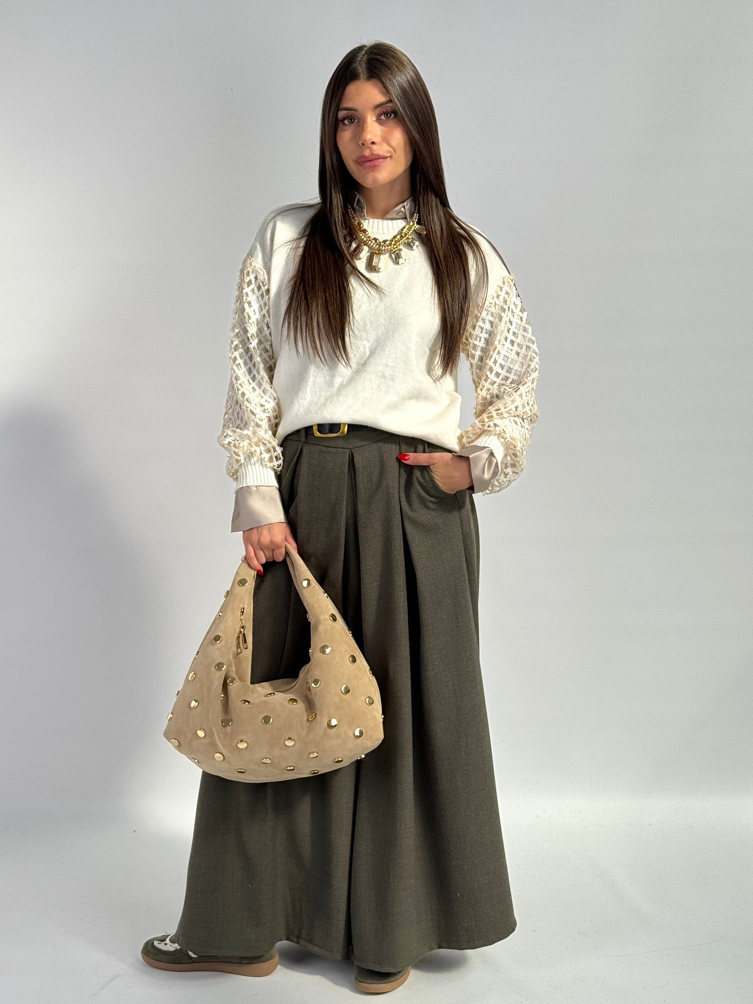 Pantalone Kate verde