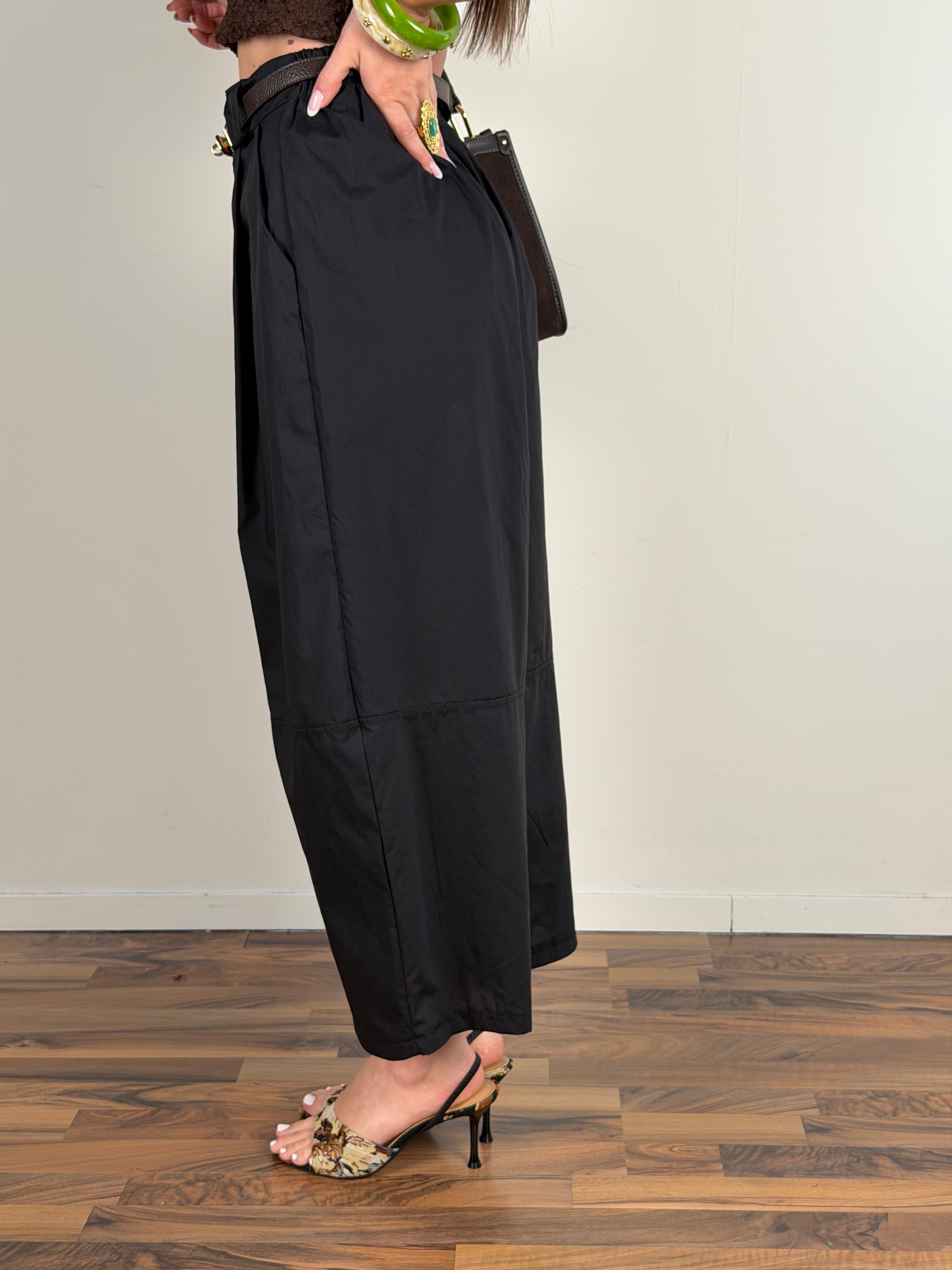 Pantalone Singapore nero