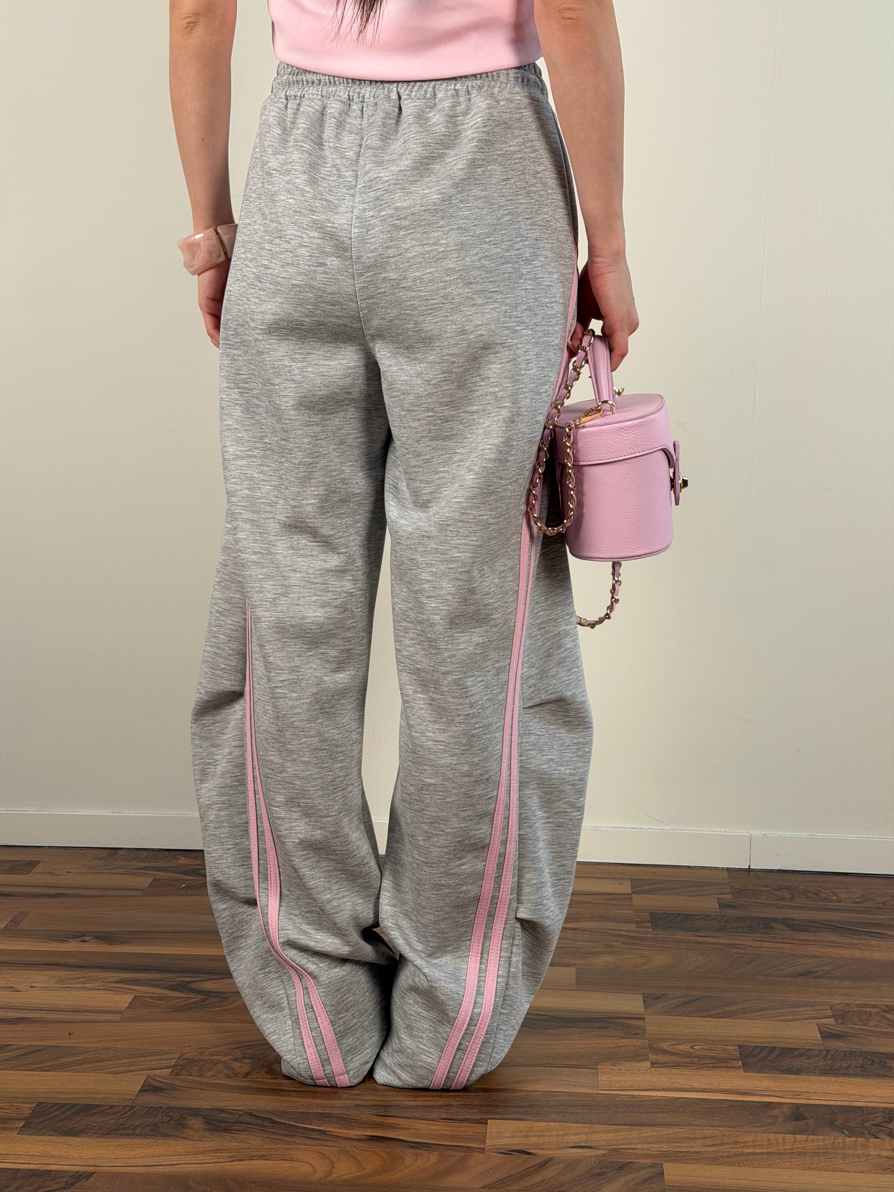 Pantalone tuta Elia grigio