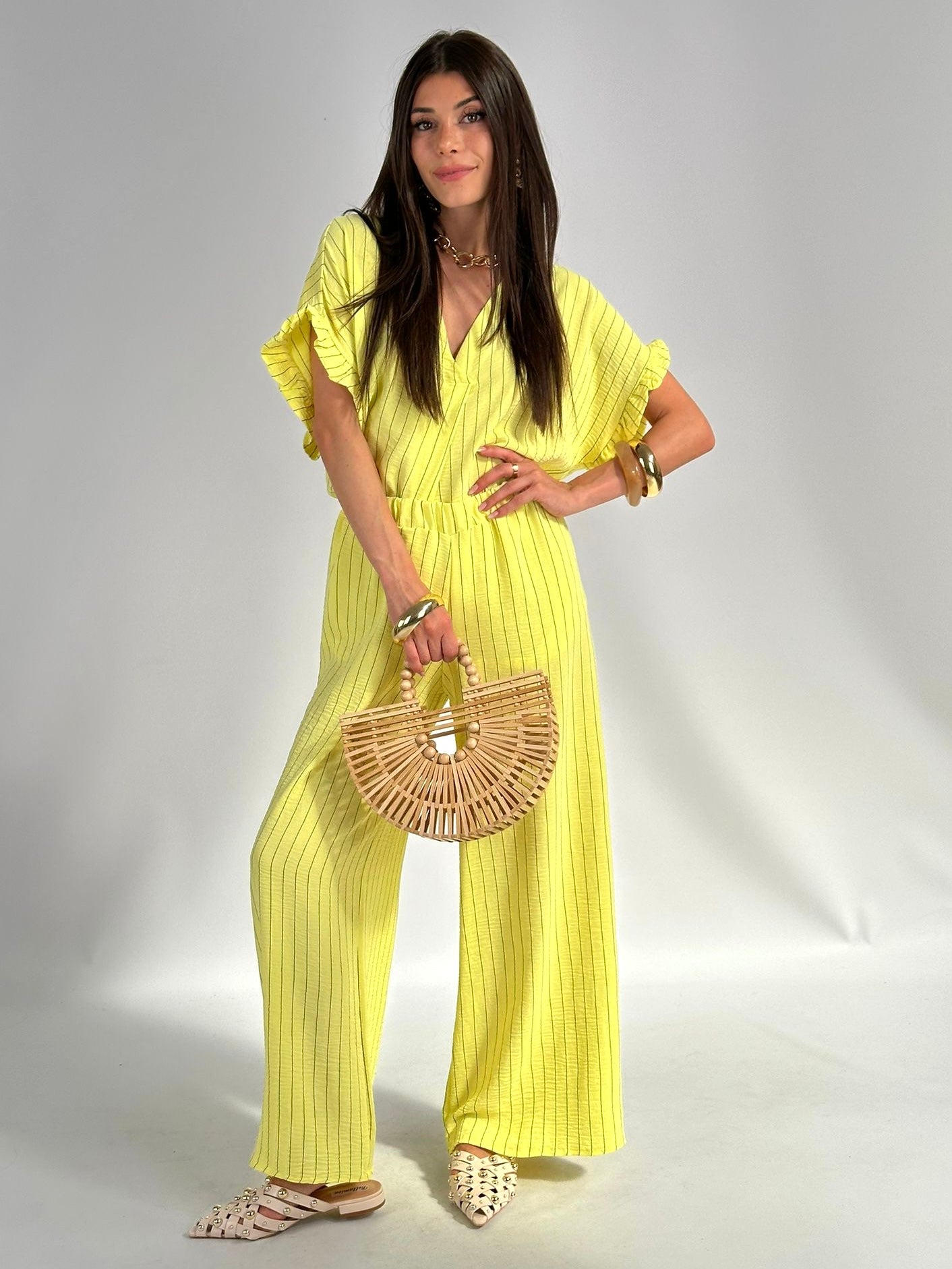 Completo Samantha giallo