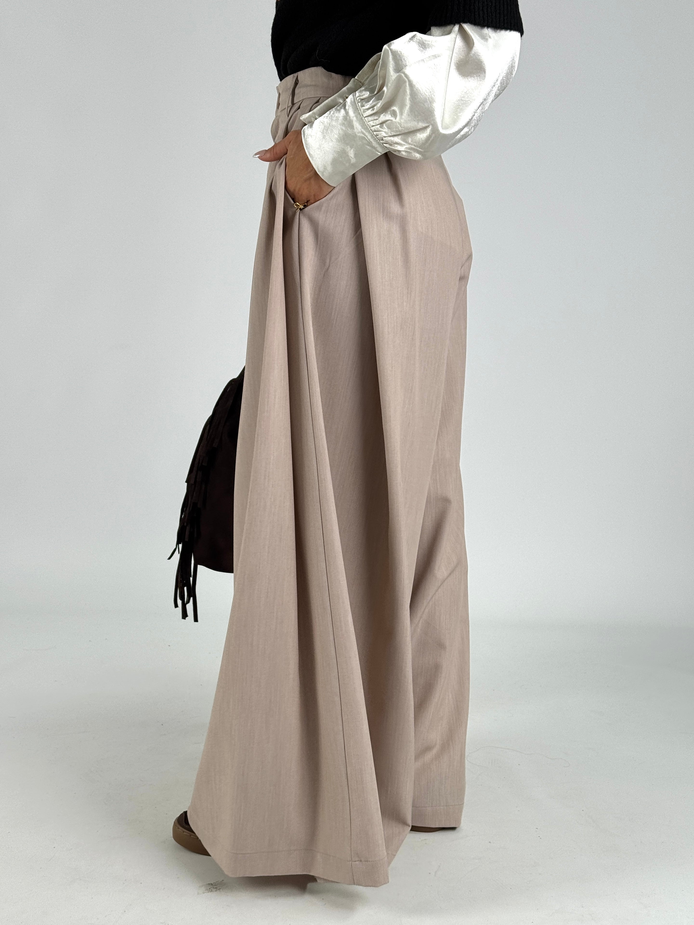 Pantalone Belle beige