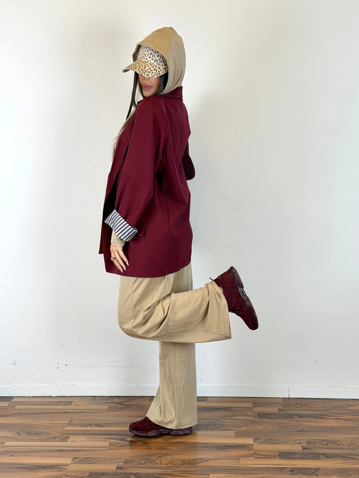 Giacca Zoe bordeaux