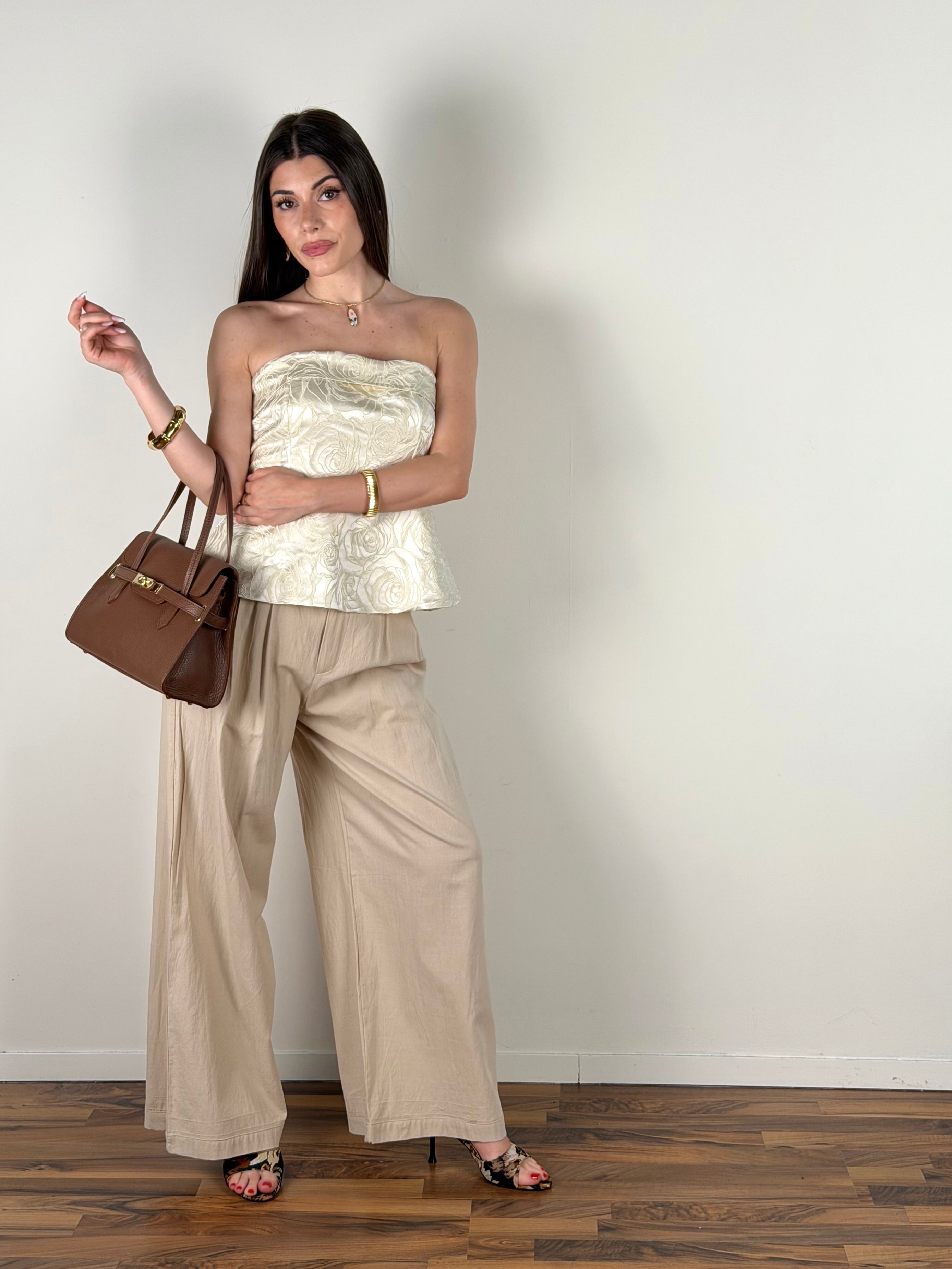 Pantalone premium Kessy beige