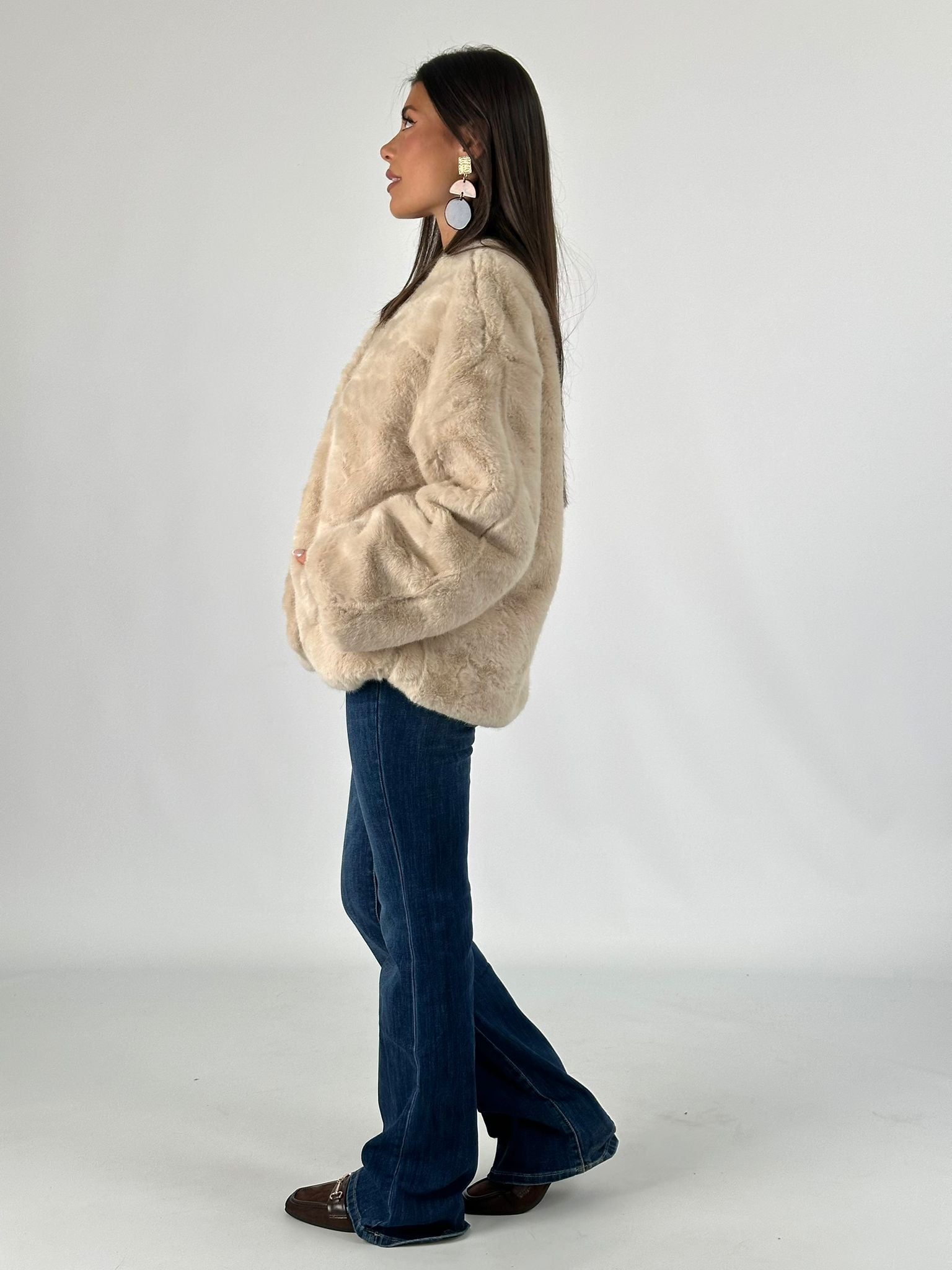 Pelliccia Marika beige