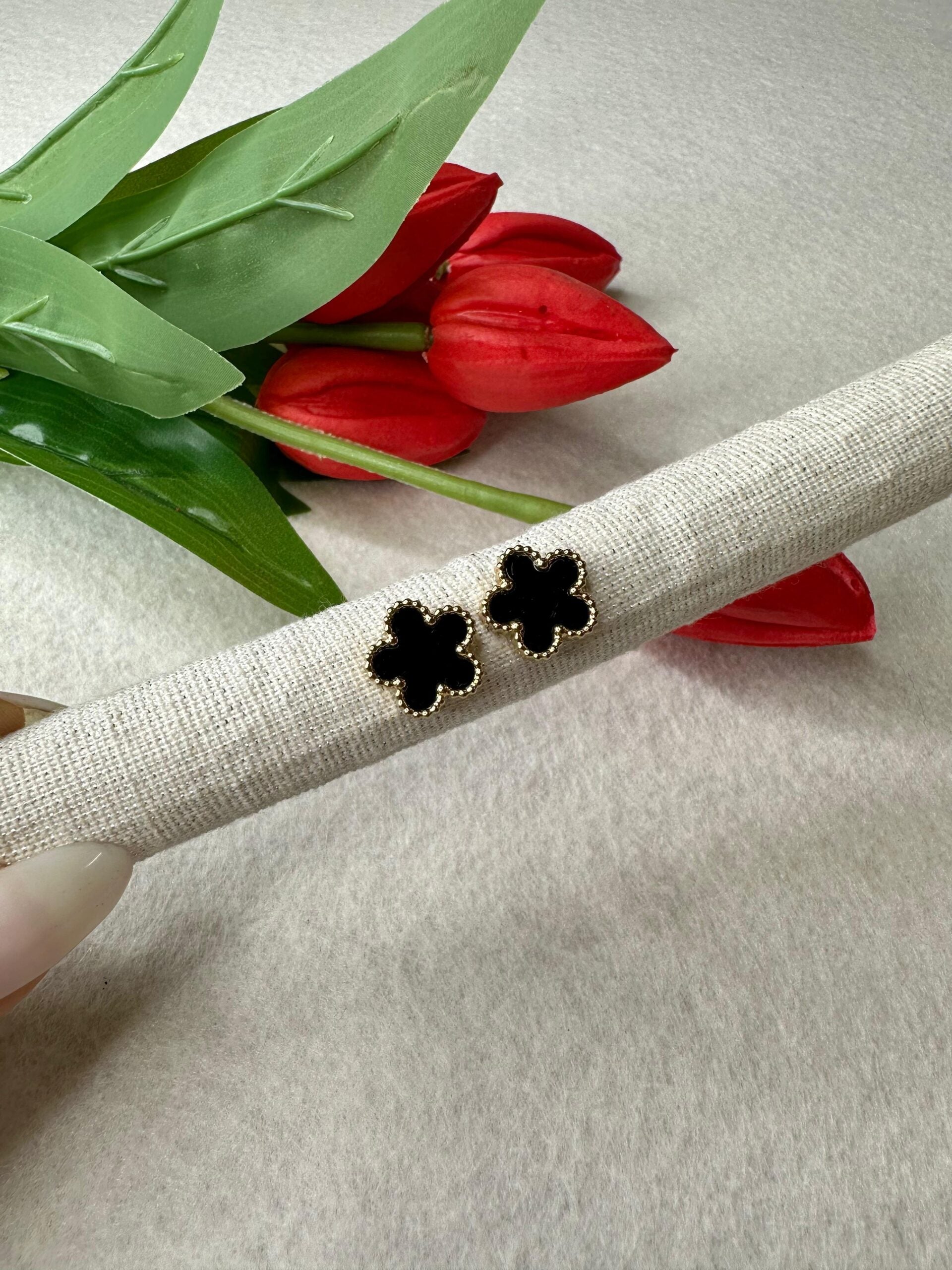 Orecchini fiore LV grande