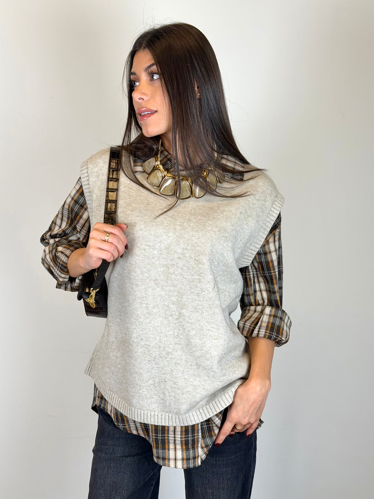 Maglia Espresso beige
