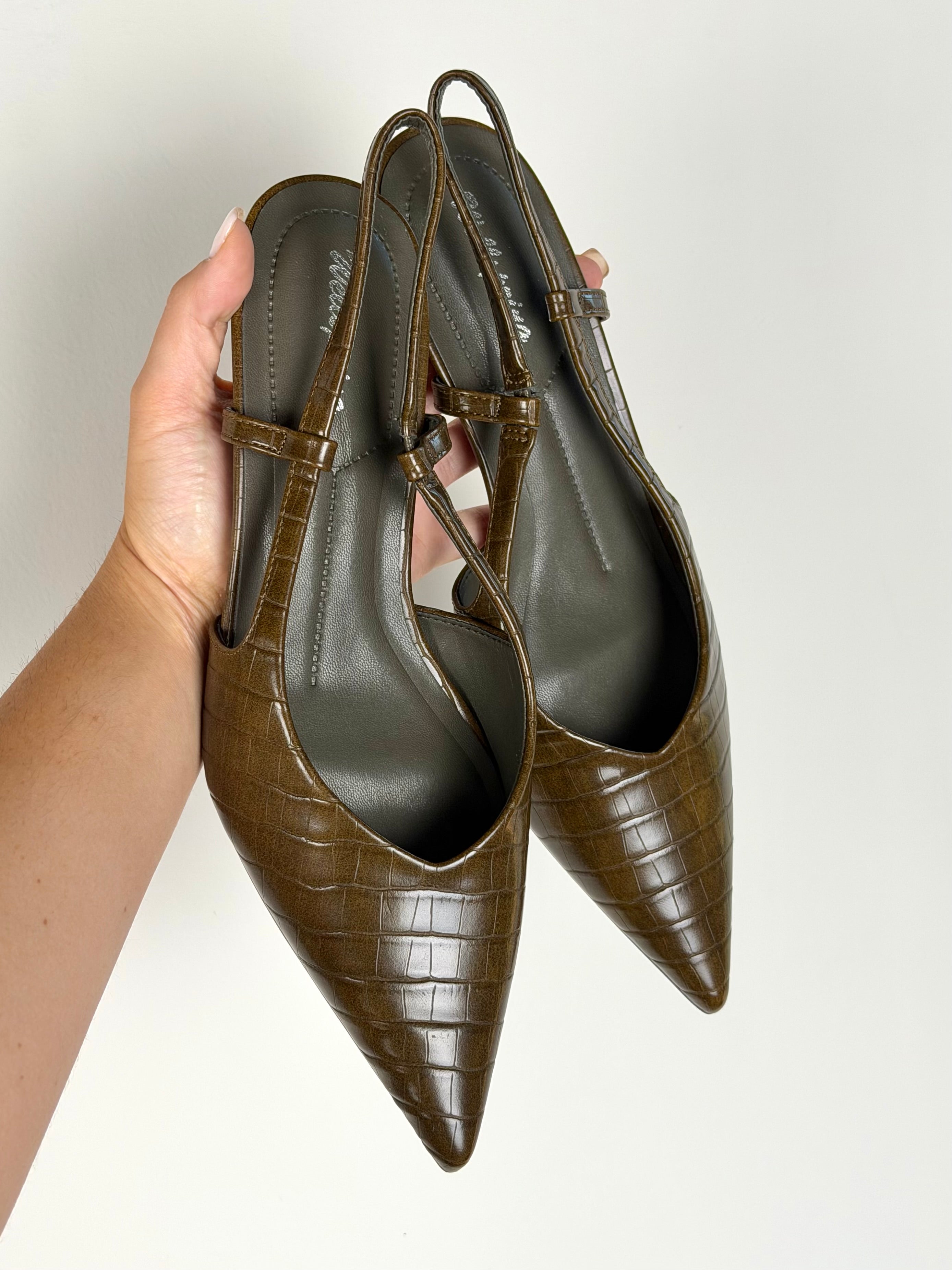 Décolleté premium zarah verde