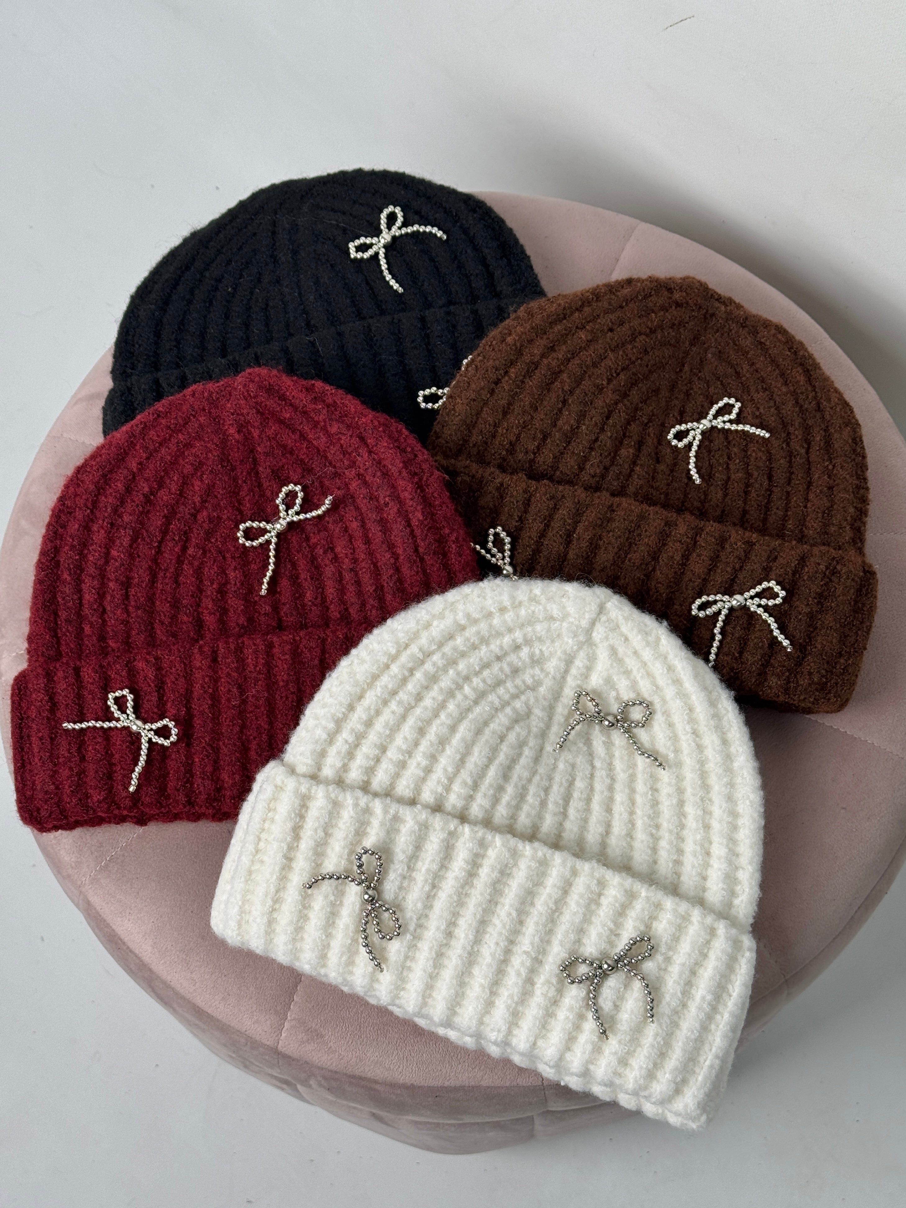 Cappello fiocchi - 4 colori