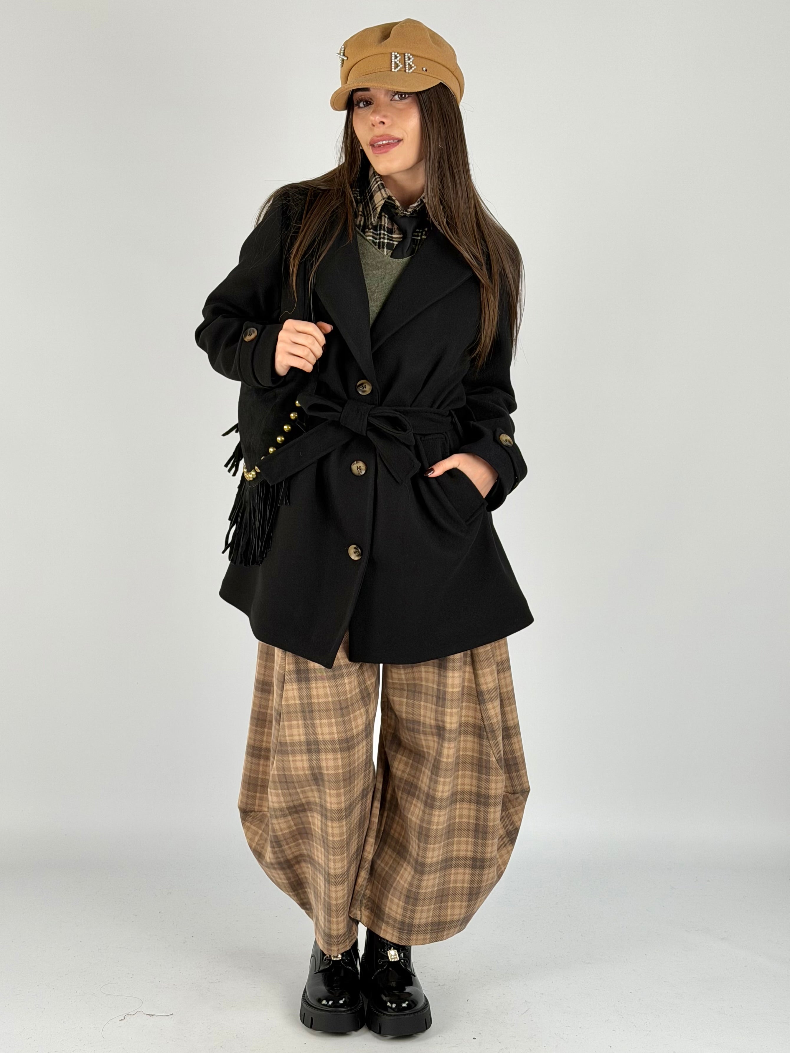 Cappotto Choco nero