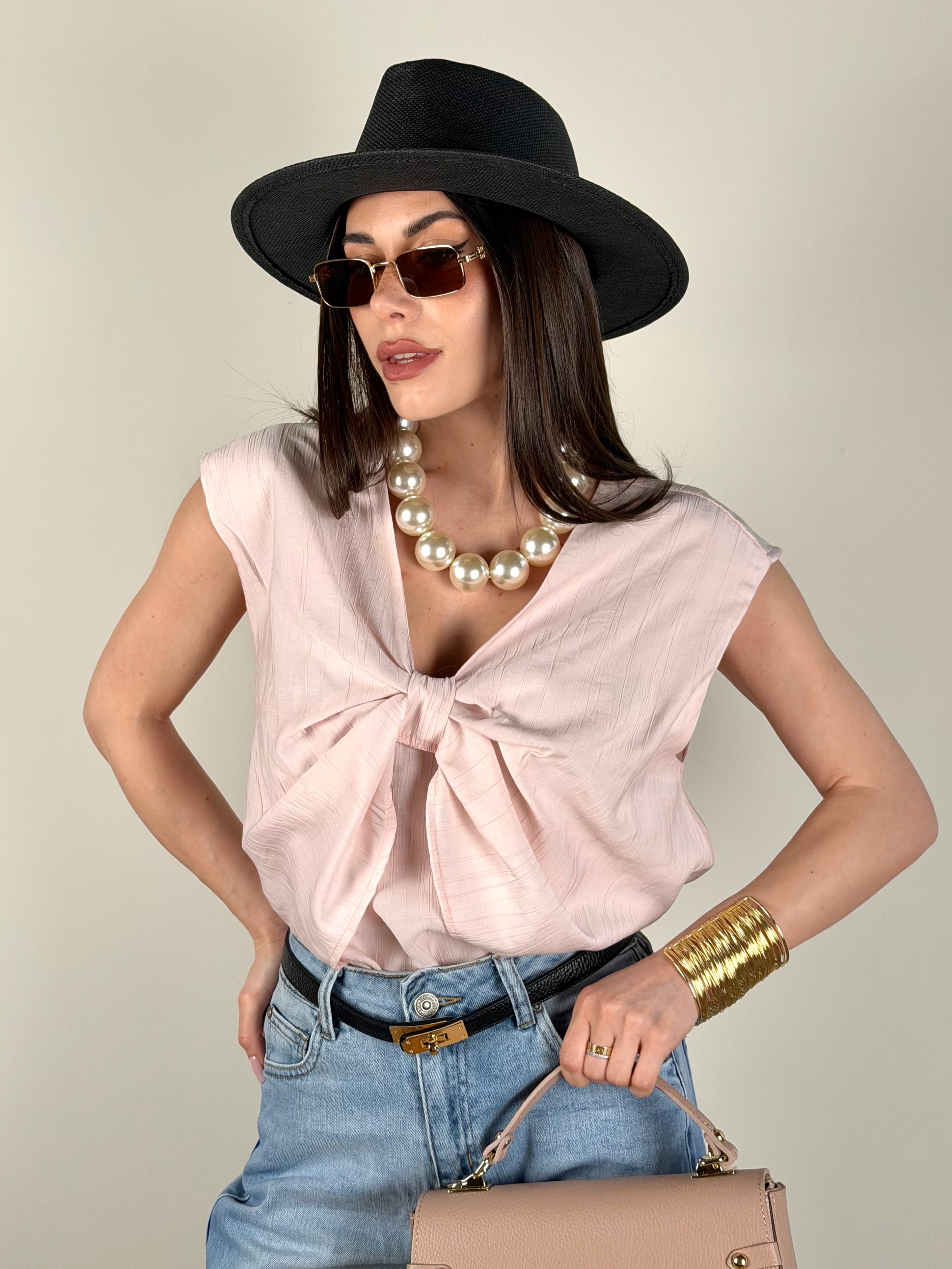 Maglia Isa rosa