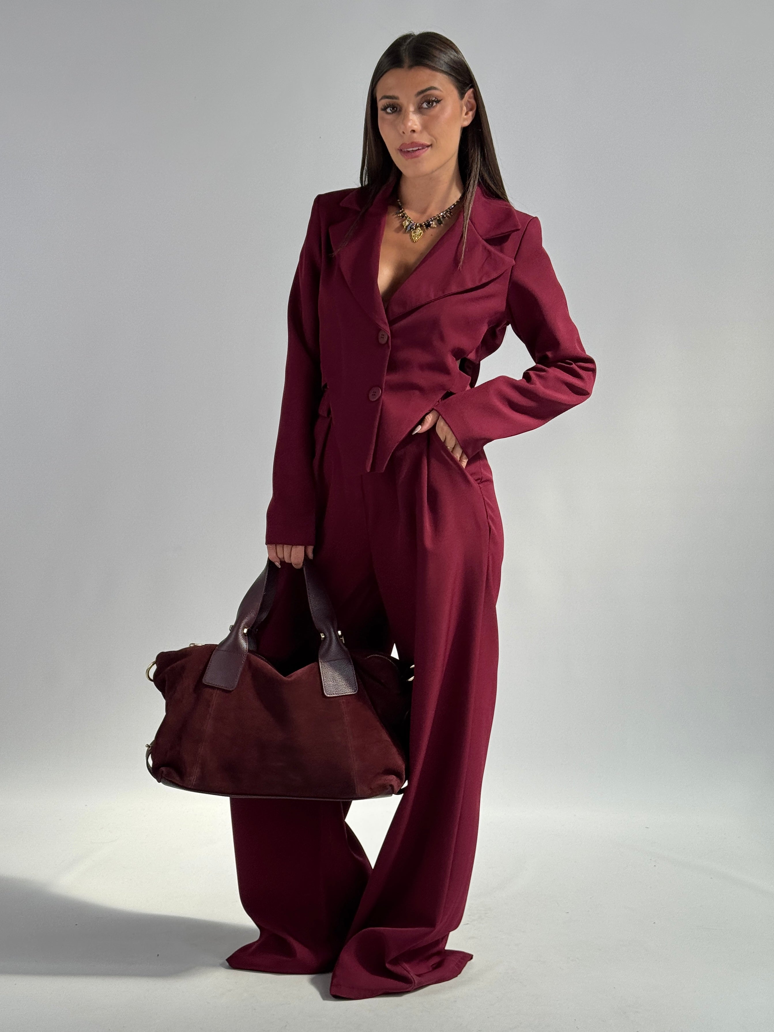 Completo Manhattan bordeaux