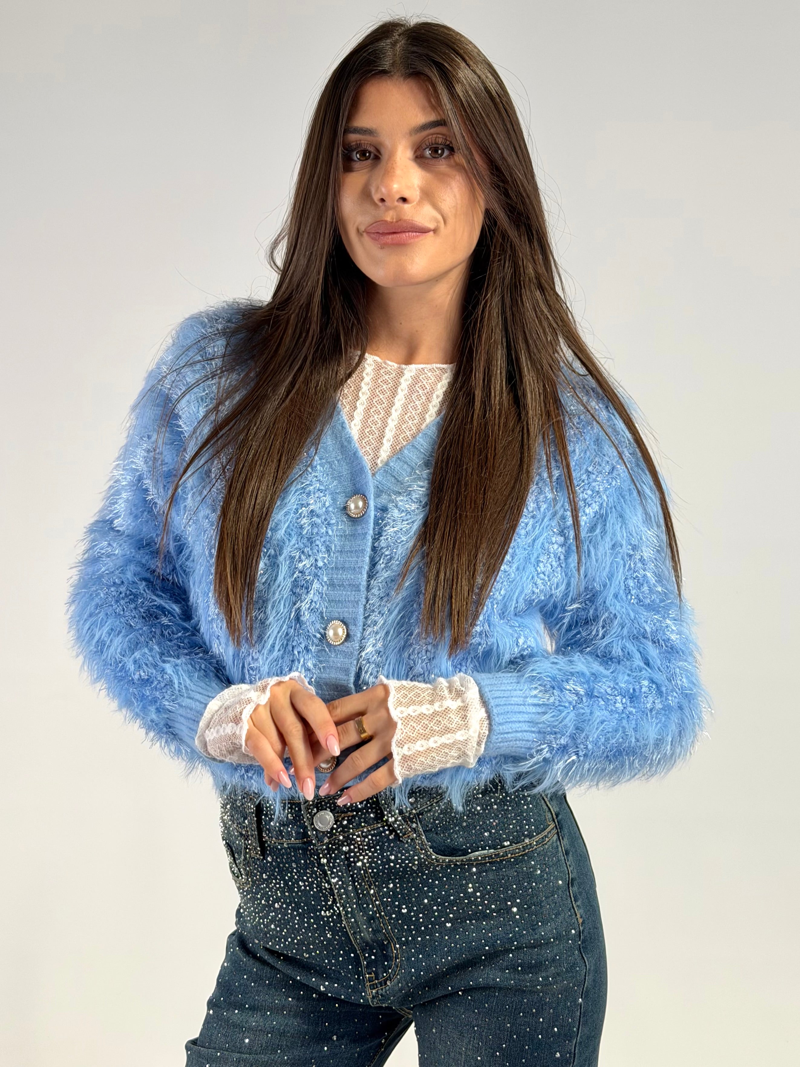 Maglione cardigan mary celeste
