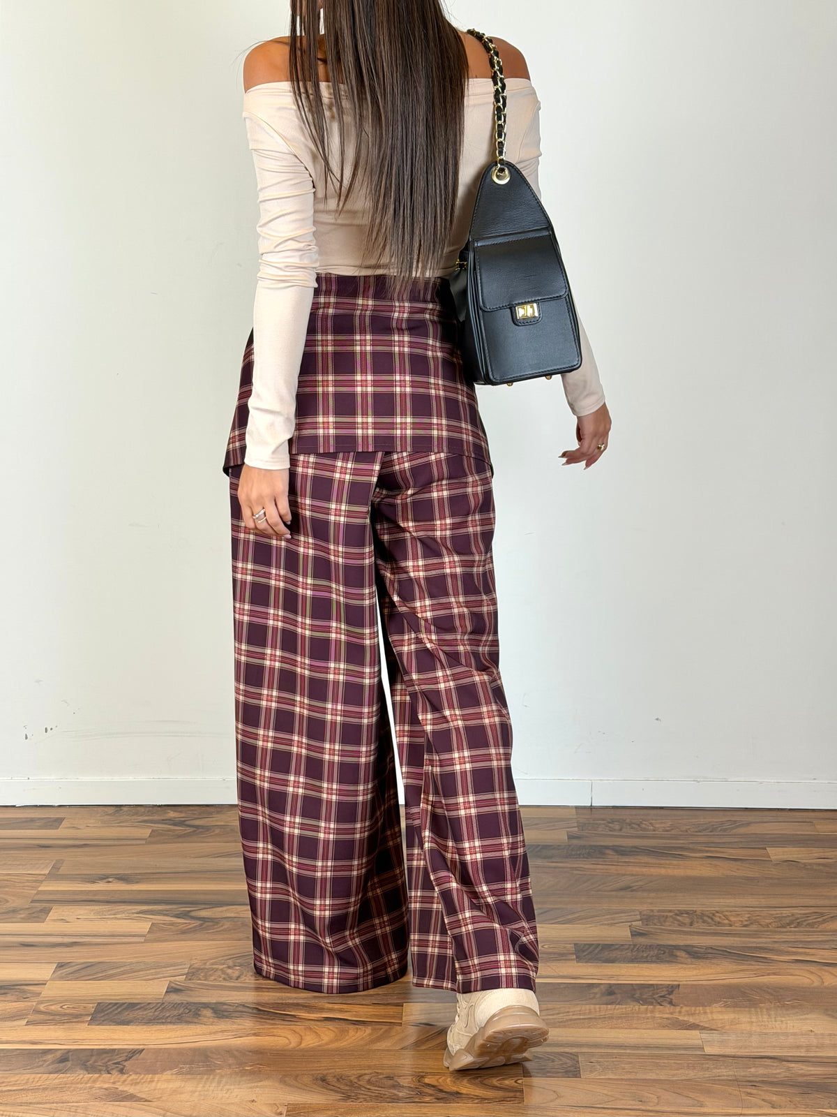 Pantalone Label bordeaux