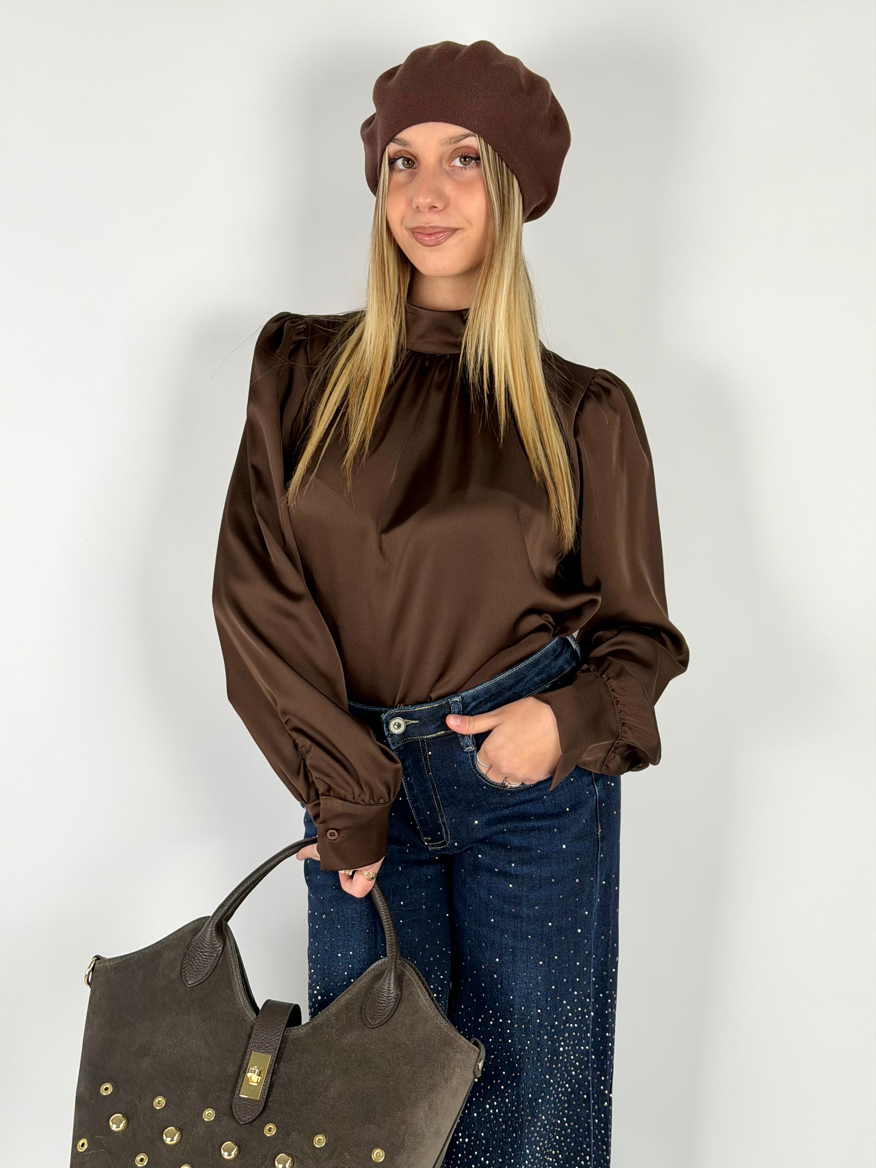 Camicia Crystal moro