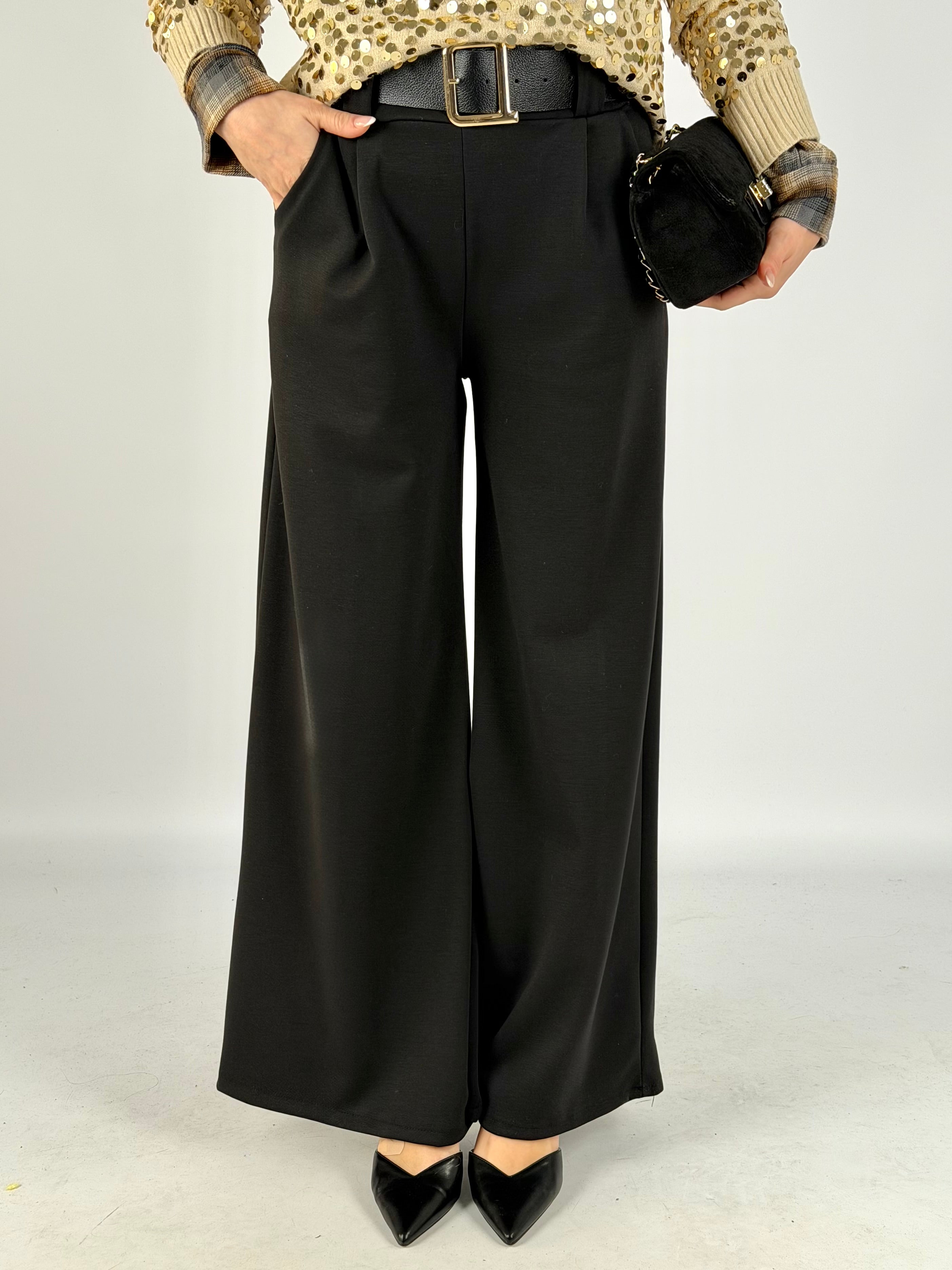 Pantalone William nero