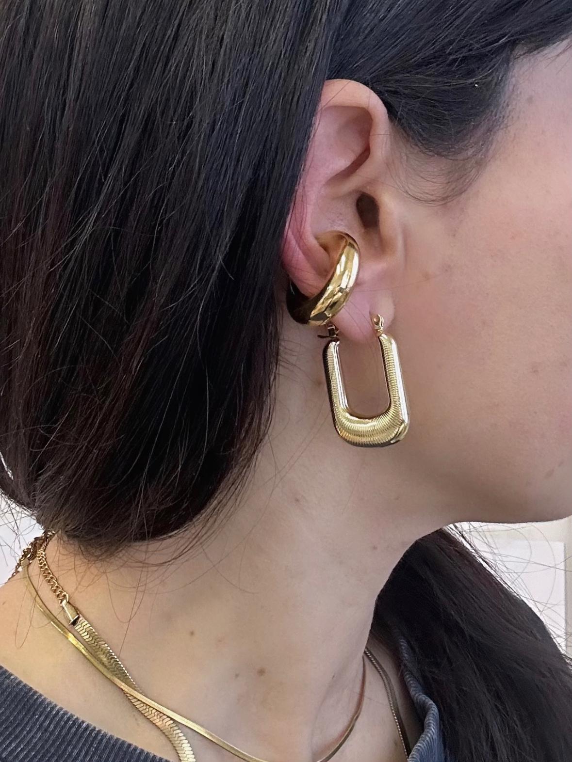 Orecchini square bold