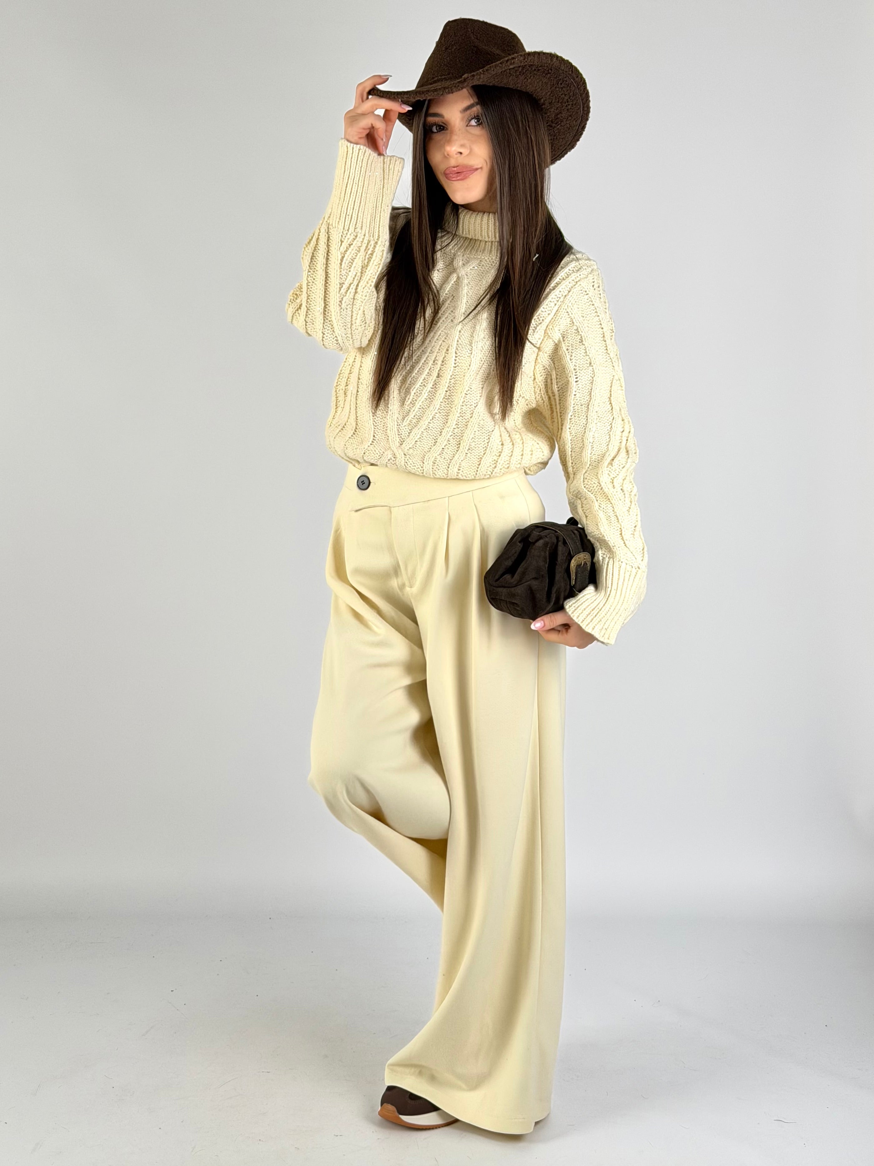 Pantalone Office panna